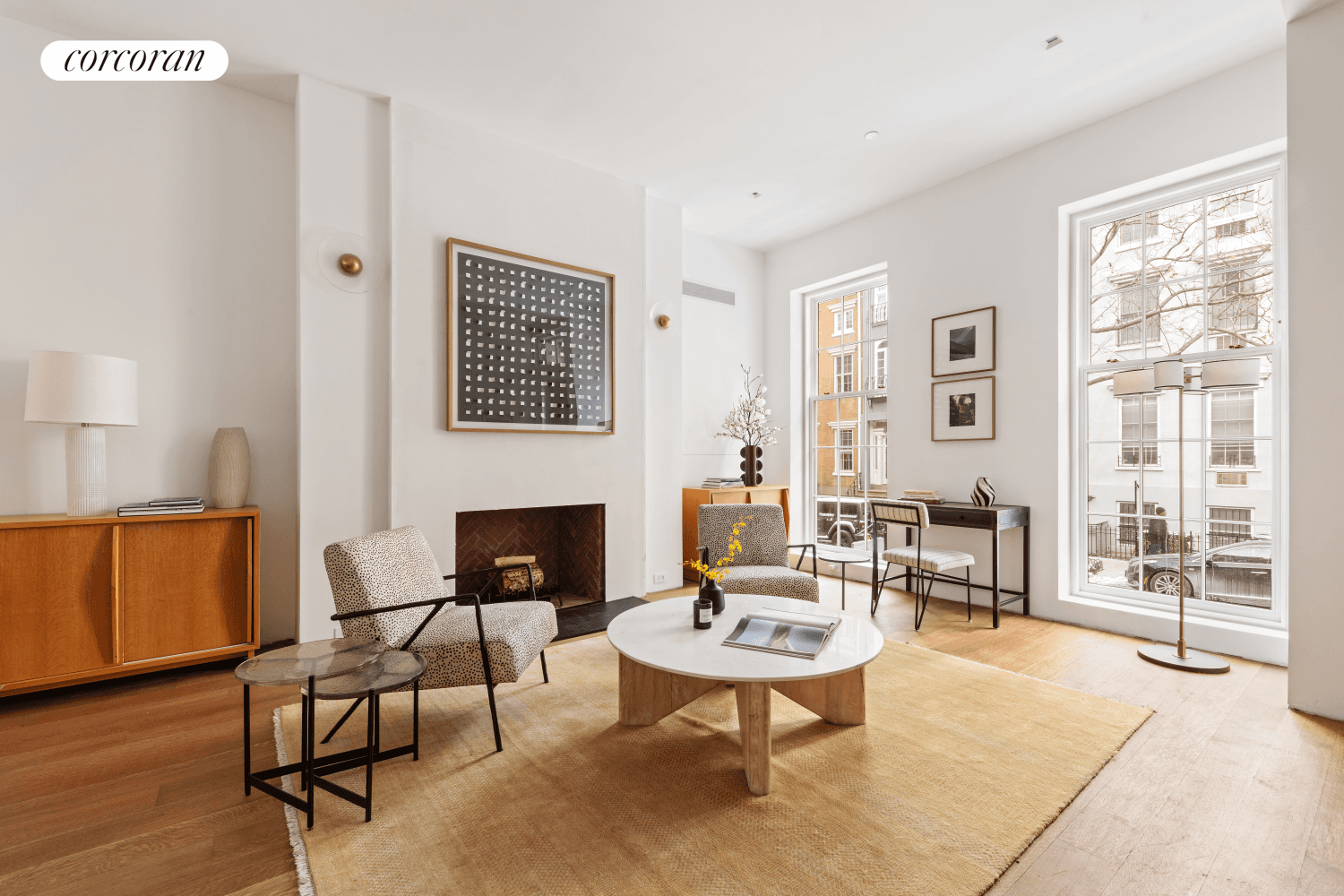 This newly renovated Greek Revival 22' wide townhouse in the heart of Greenwich Village is awaiting your personal touch and final finishes to make it your own !