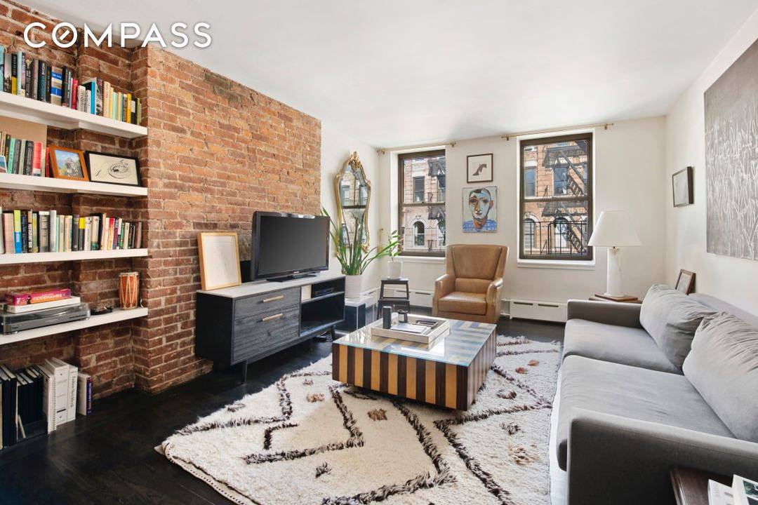 This large and lofty East Village condo is now available.