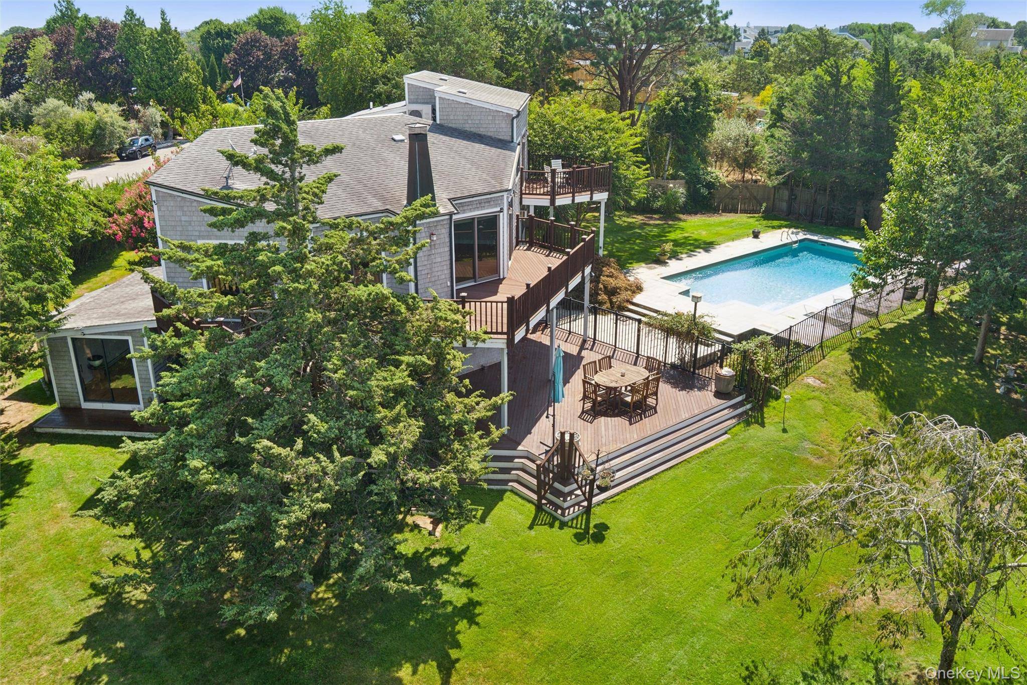 Village Contemporary with Pool and Water Access.