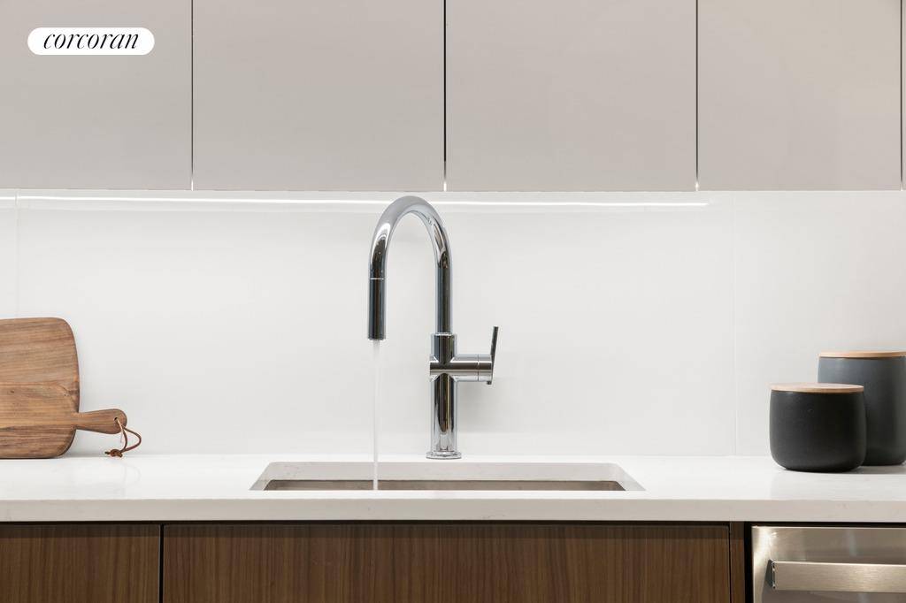 Spacious Two Bedroom apartment facing Ruby Square's private courtyard garden.