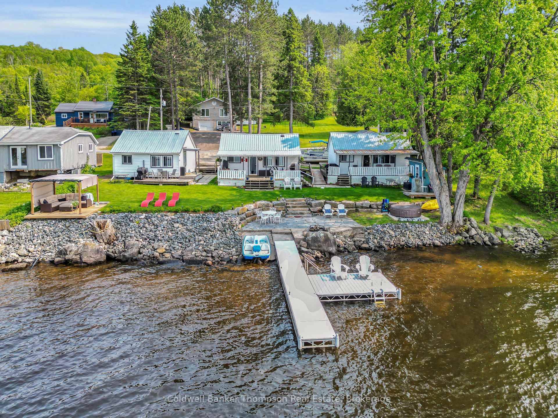 Welcome to 312 Doe Lake Road in Katrine, the ultimate family compound or investment property on the shores of beautiful Doe Lake.