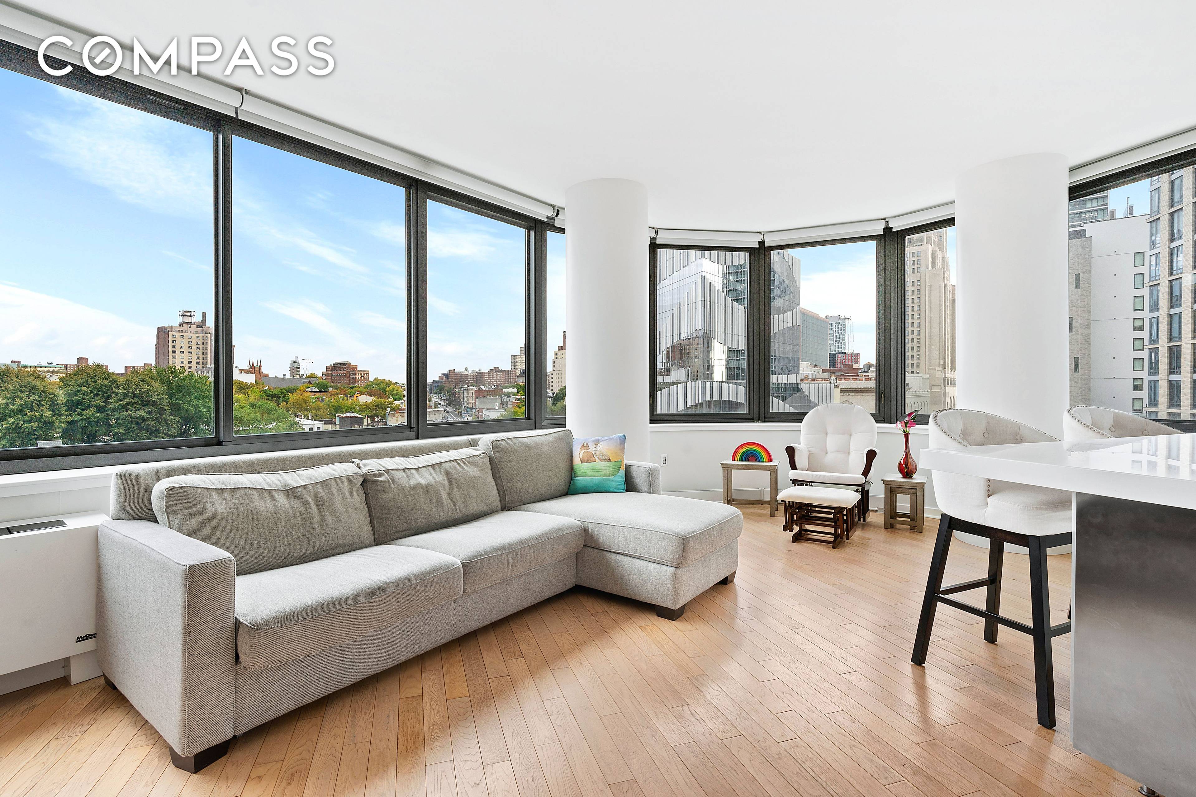 BACK ON THE MARKET. This large 2 bedroom 2bathroom apartment in the BAM Cultural District offers an incredible list of amenities at the crossroads of Brooklyn.