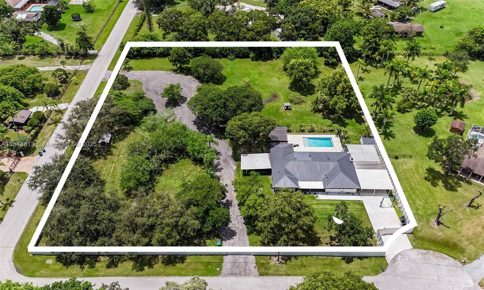 Modern Masterpiece on 2. 04 Acres in Southwest Ranches !