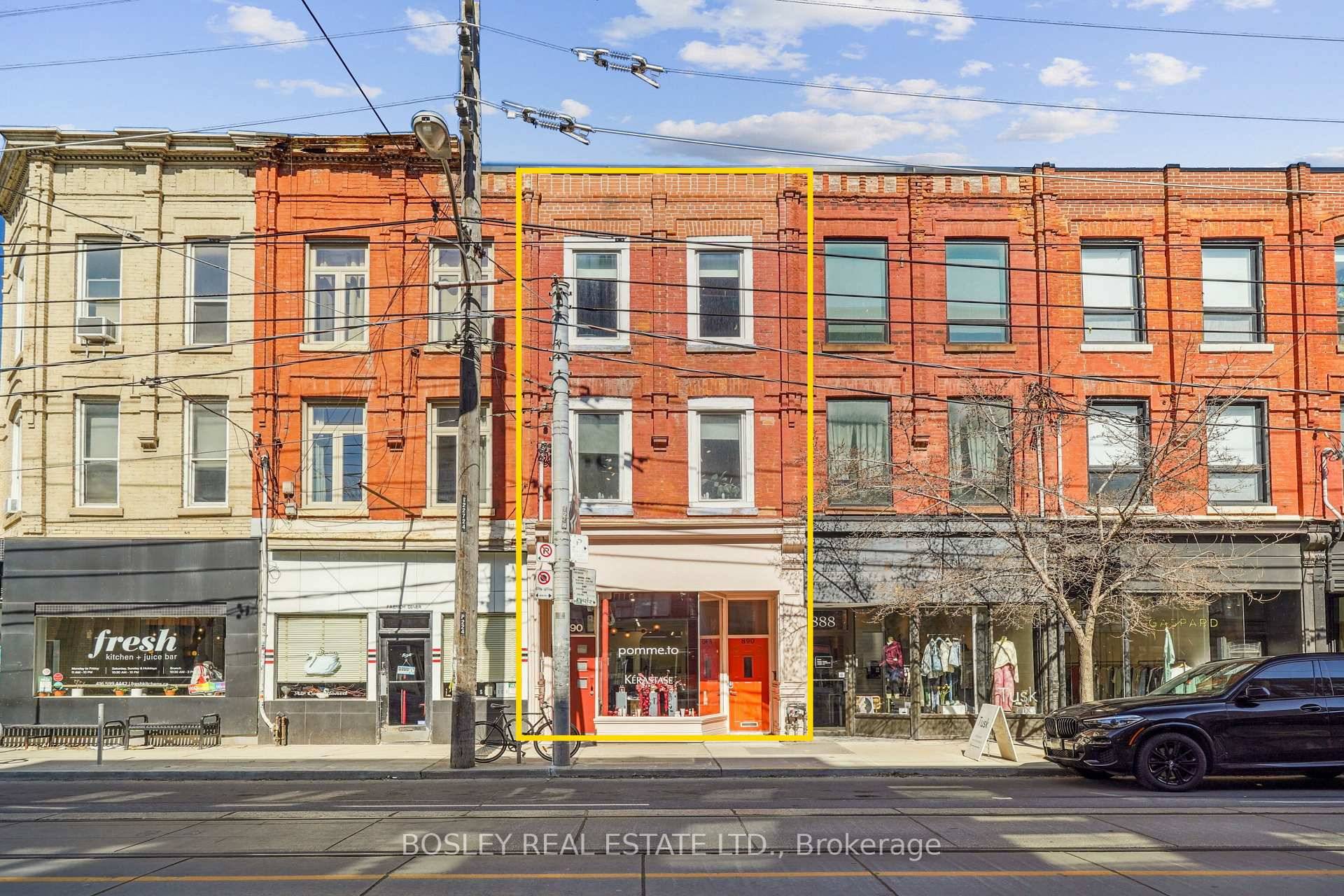 A rare opportunity to own a fully leased, mixed use asset in the heart of Queen West, backing directly onto Trinity Bellwoods Park.
