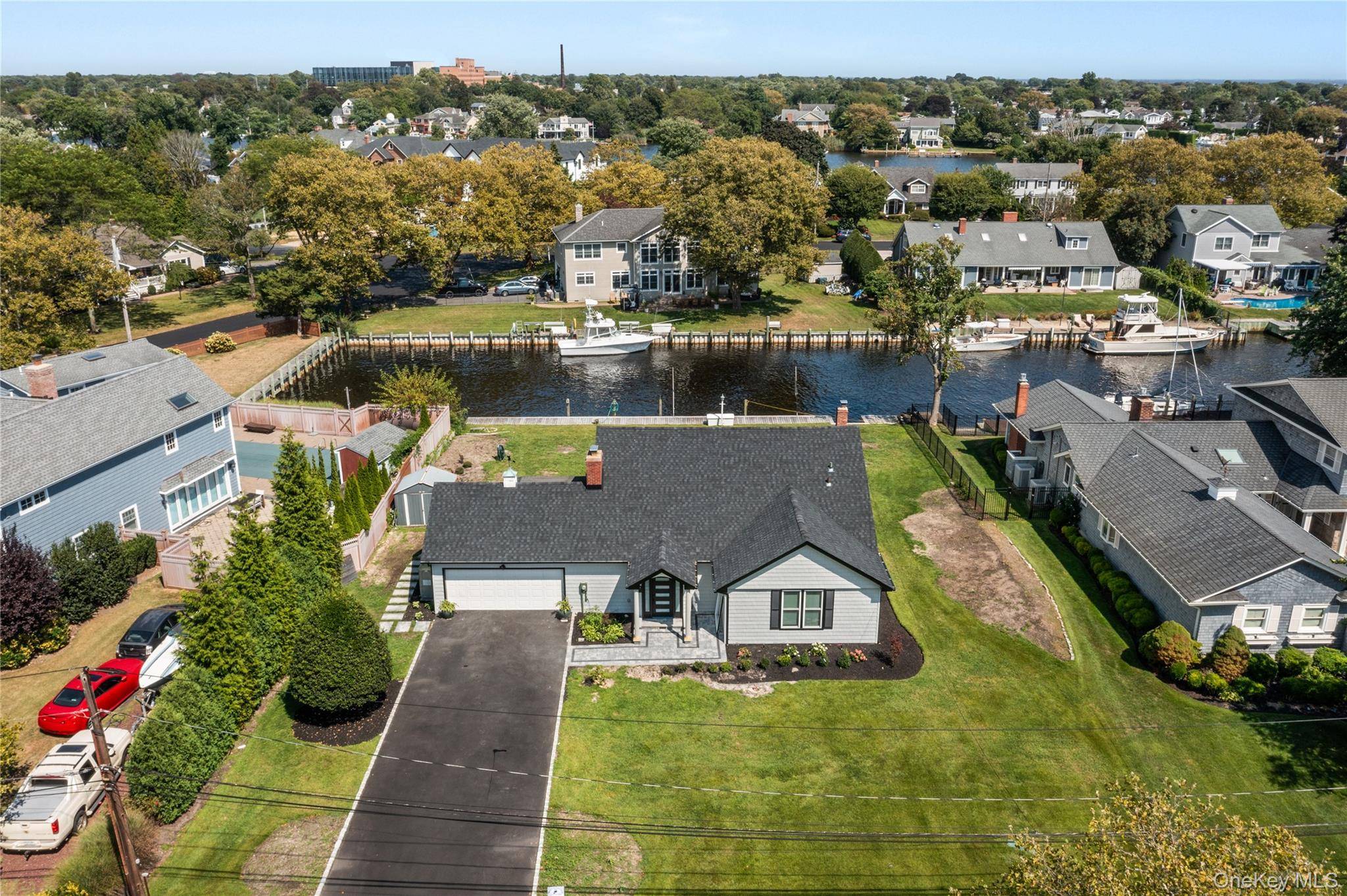 Magoun Landing Farm Ranch situated on one third acre with 100 bulkhead.