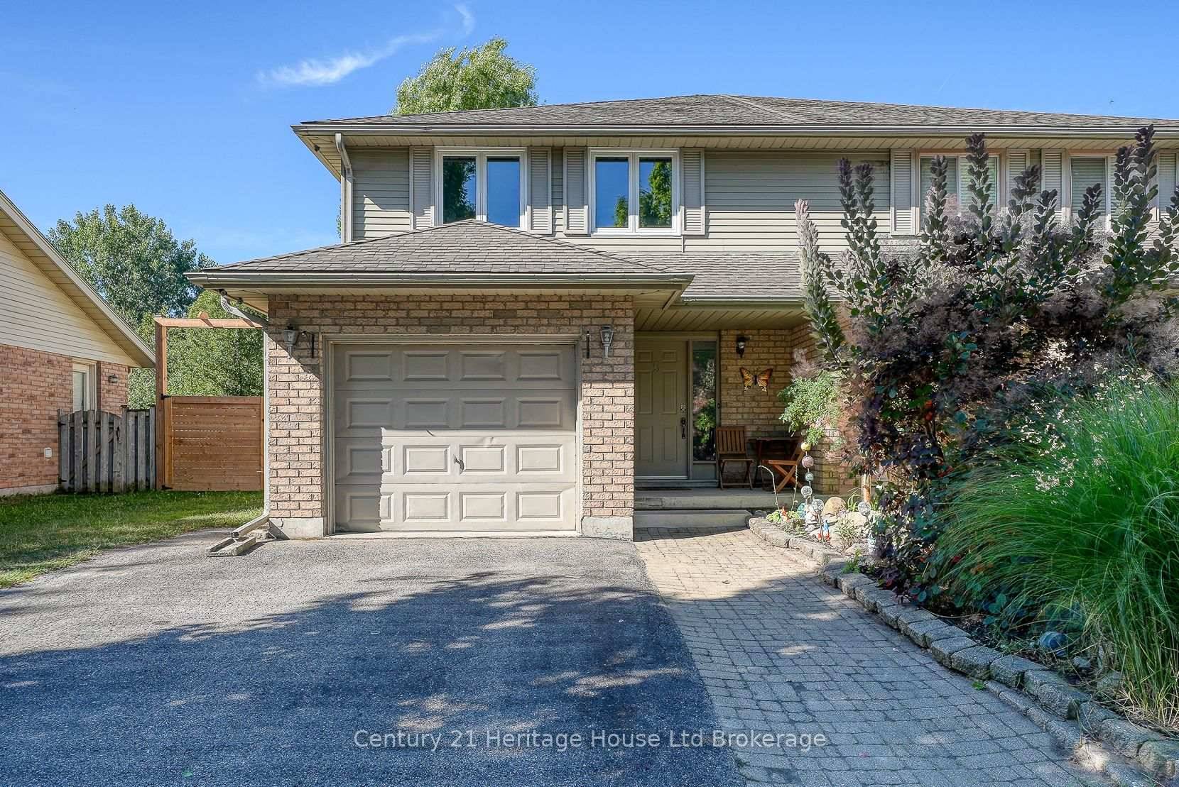 Welcome to this well kept two storey semi detached with attached garage, offering 3 bedrooms and 1.