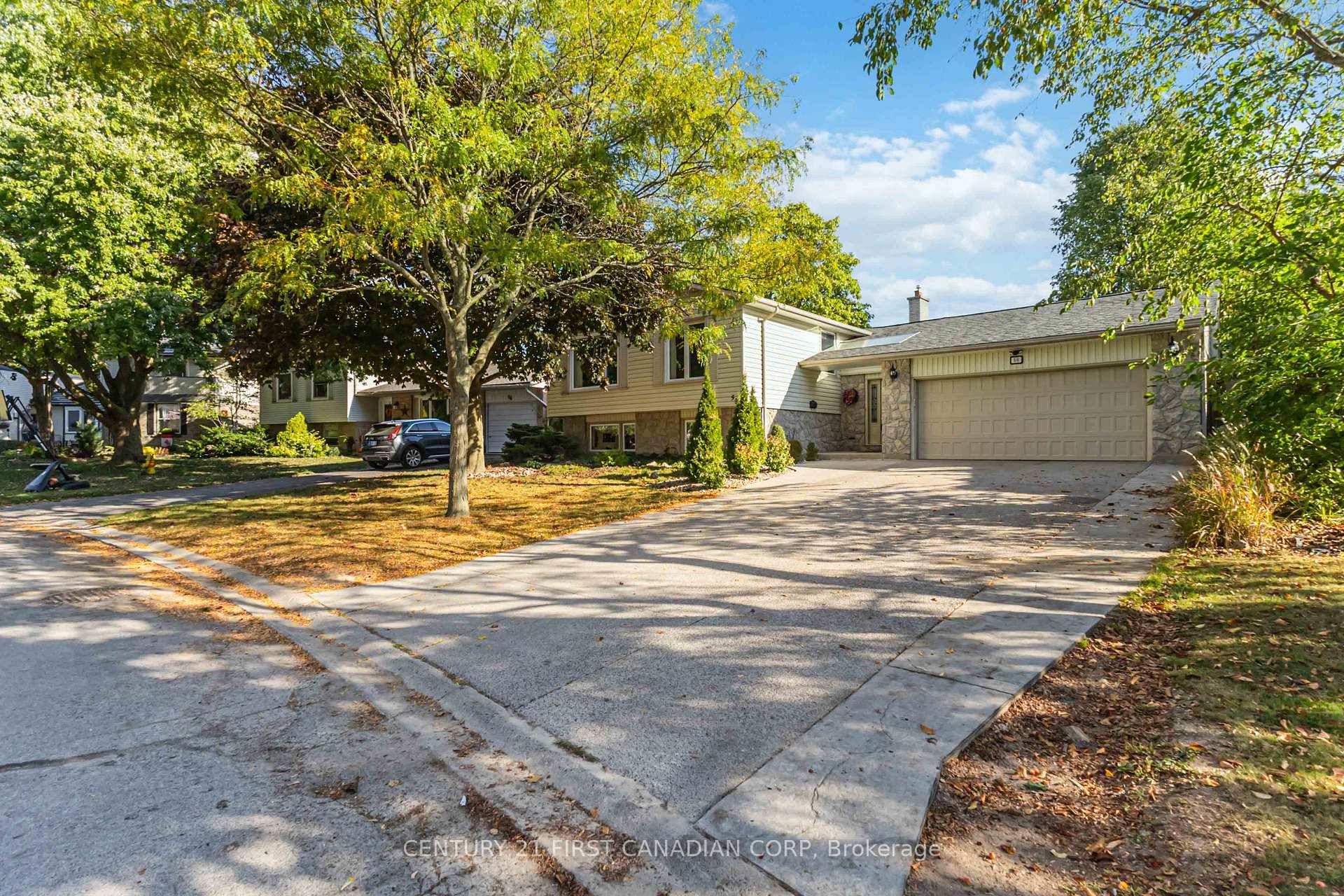 Welcome Home, to your private oasis on a quiet crescent !