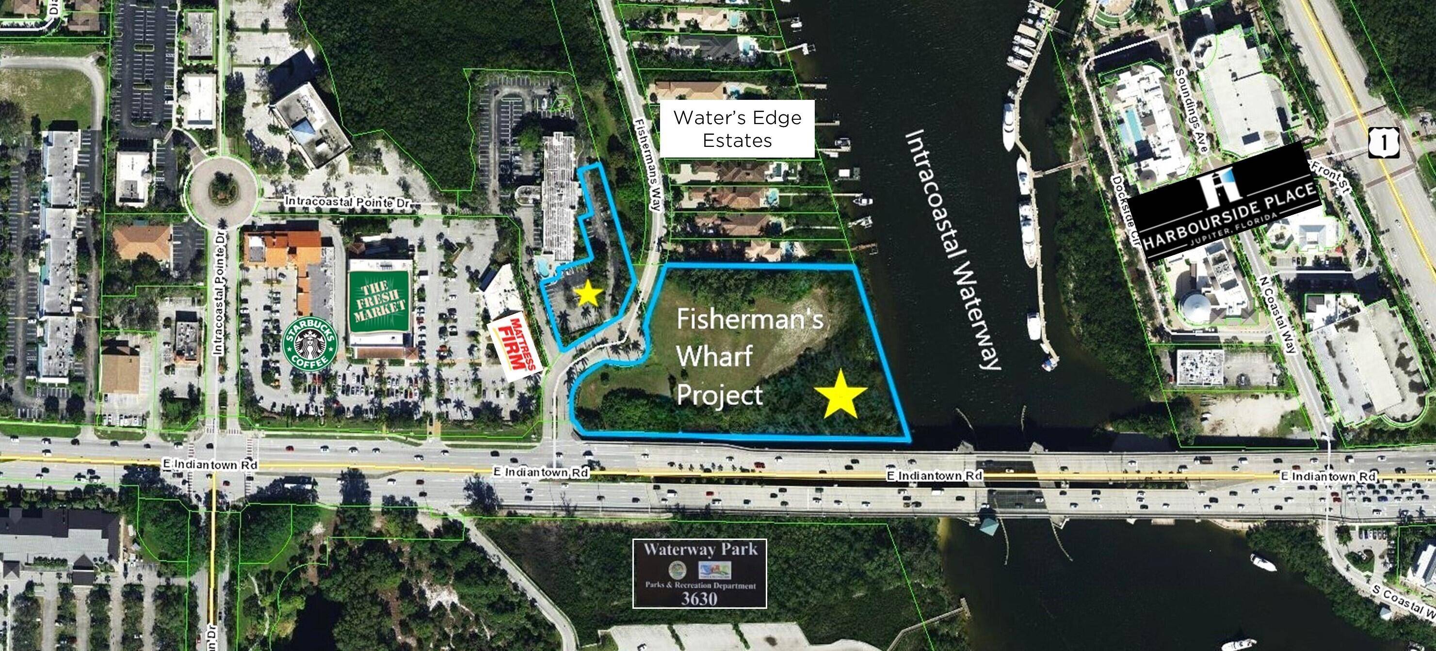 SVN Waterfront SVN Safe Haven present Fisherman's Wharf Development Site, the LAST commercial waterfront parcel along the intracoastal waterway in Jupiter, Florida.