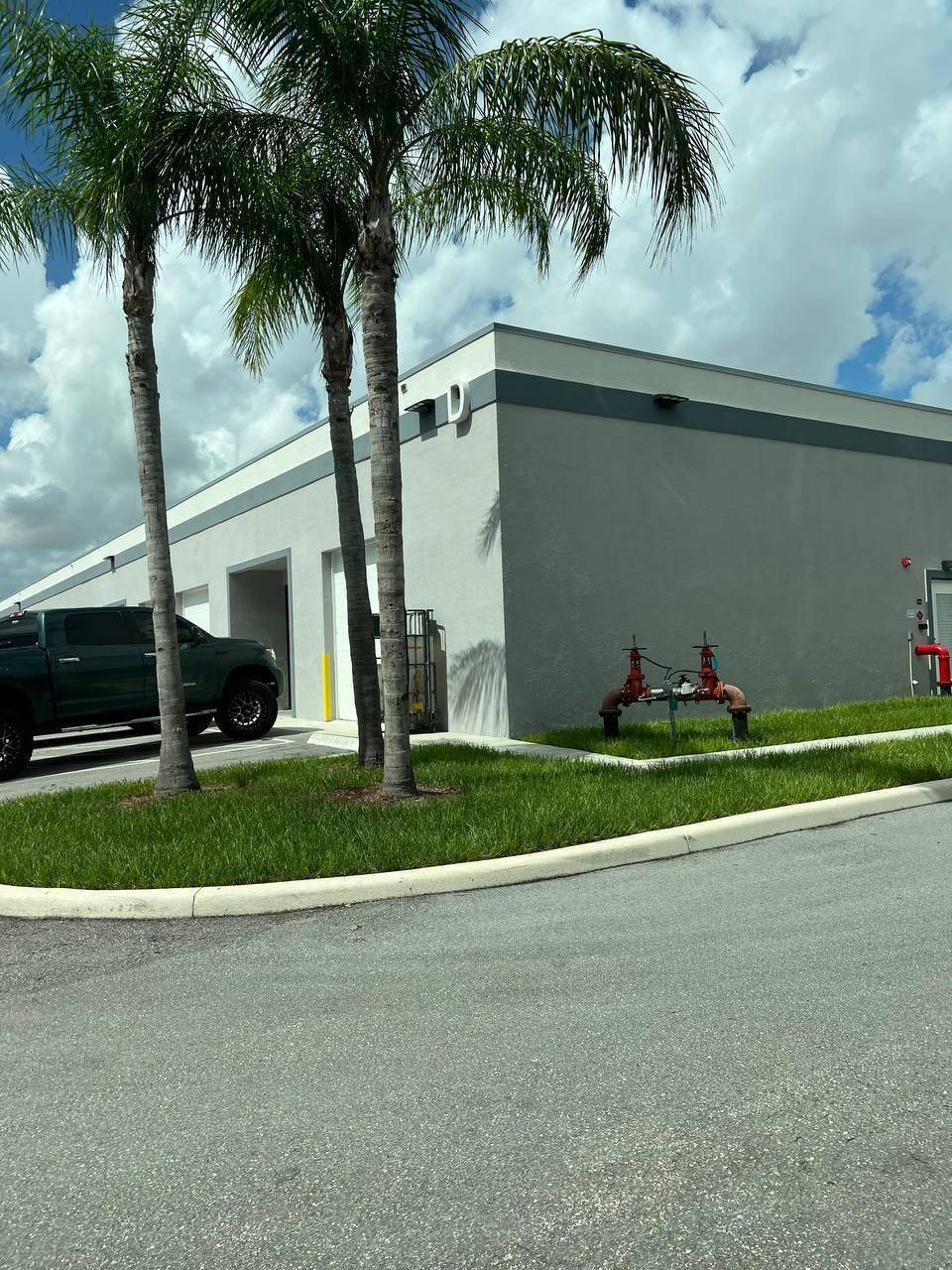 Warehouse available for sublease in Boca Raton.