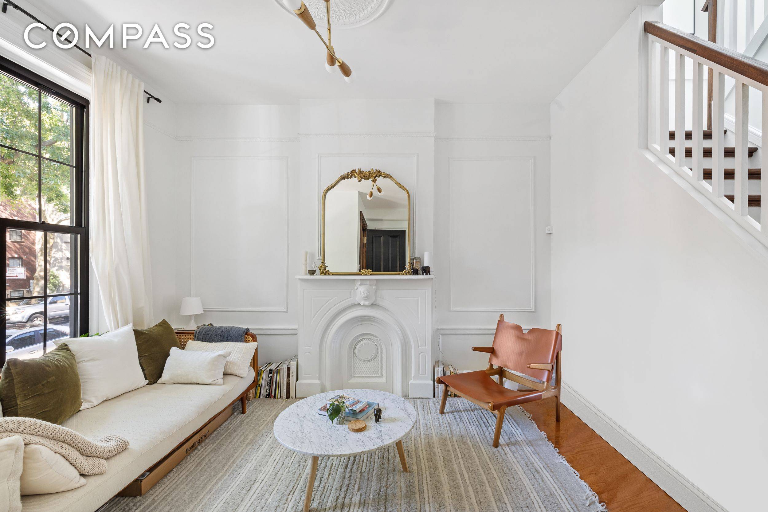 Fall in love with this stunning, fully renovated 3 story single family brick townhouse in the heart of Stuyvesant Heights.