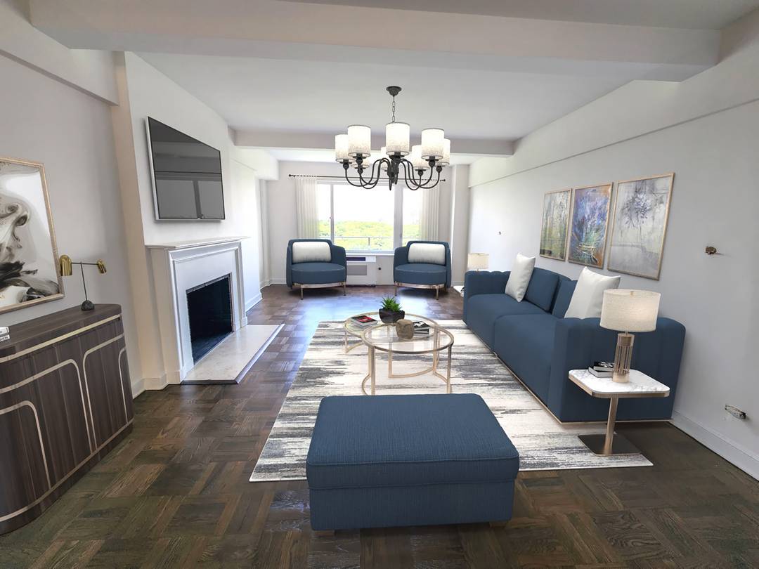 Panoramic Central Park Views from this 2 Bedroom that can be a convertible 3 Bedroom or 2 Beds with Home Office !