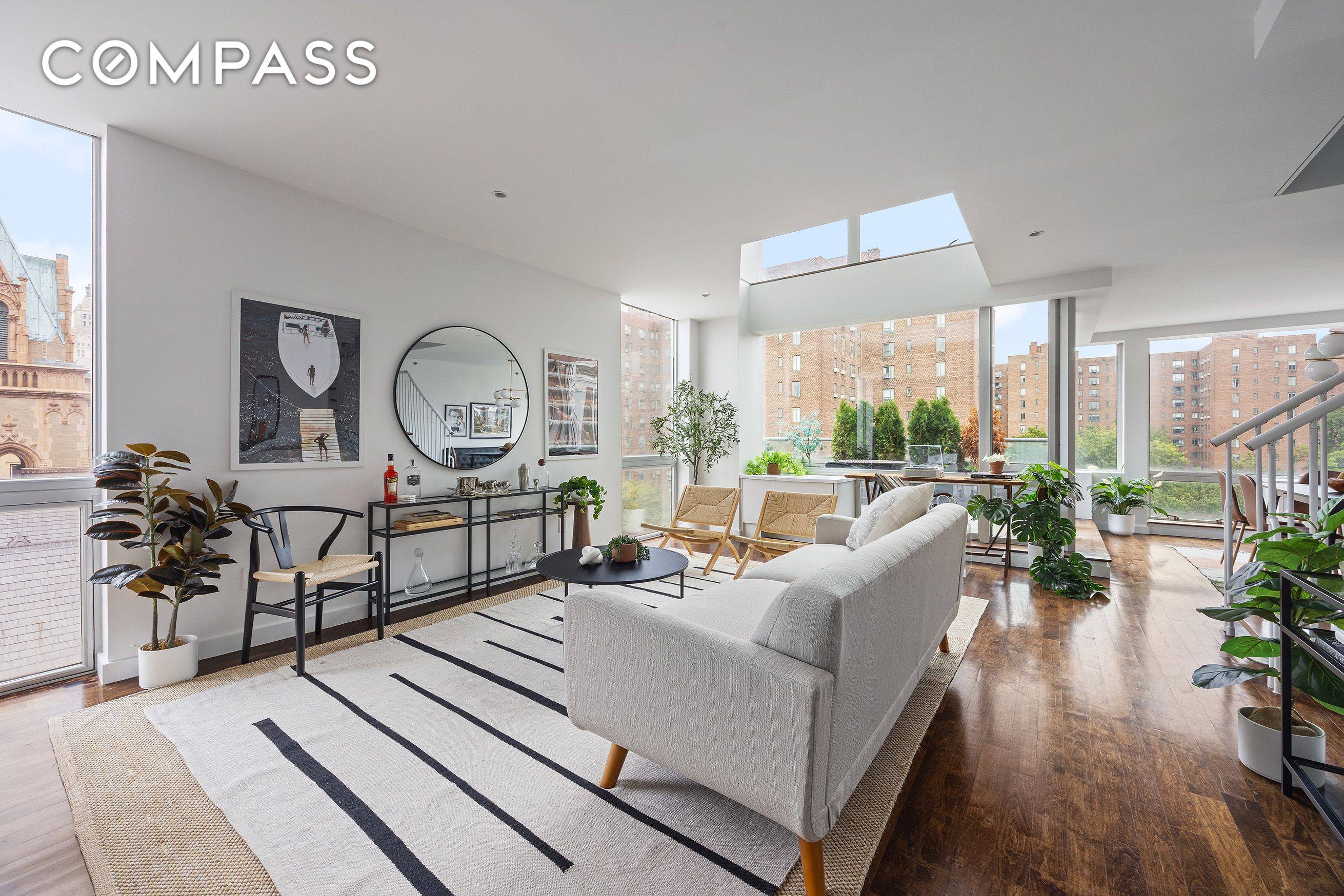 Bright, 4 bedroom, 4 bathroom luxury duplex penthouse on East 13th Street and 1st Avenue.
