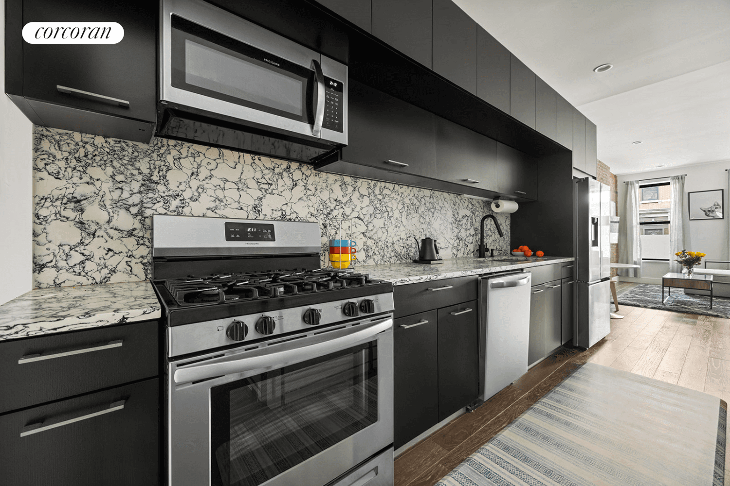 Discover a chic loft style duplex nestled in a boutique condominium in the vibrant heart of Clinton Hill, Brooklyn.