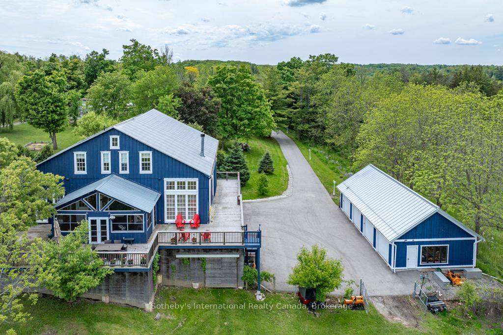 Welcome to 6115 Guelph Line, an 1860 barn set on 4 acres of lush grounds in the historic settlement of Lowville.