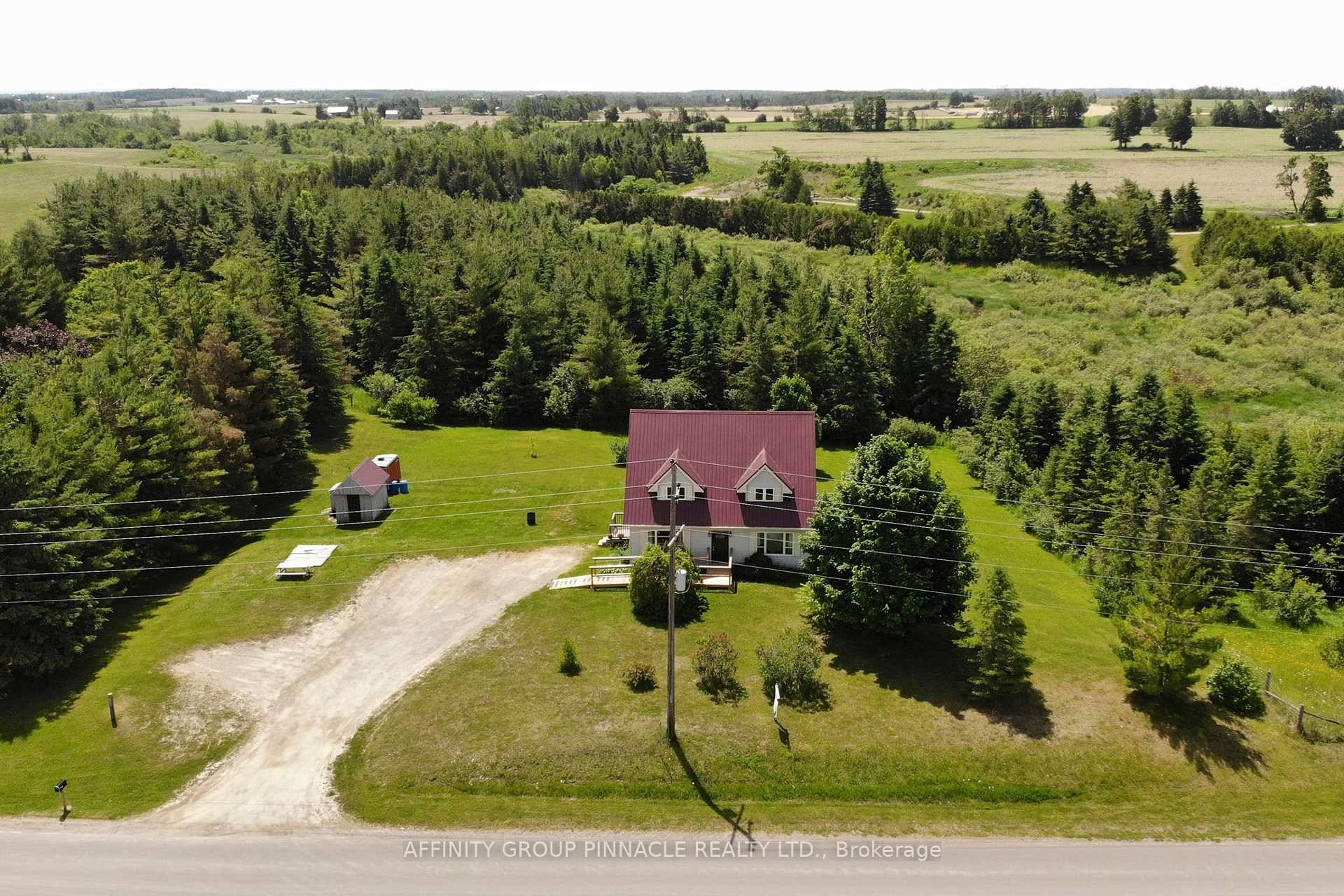 Discover this immaculate 3 bedroom, 2 story home outside of Woodville, ideally situated on a picturesque acre ravine lot with stunning views of trees and fields.