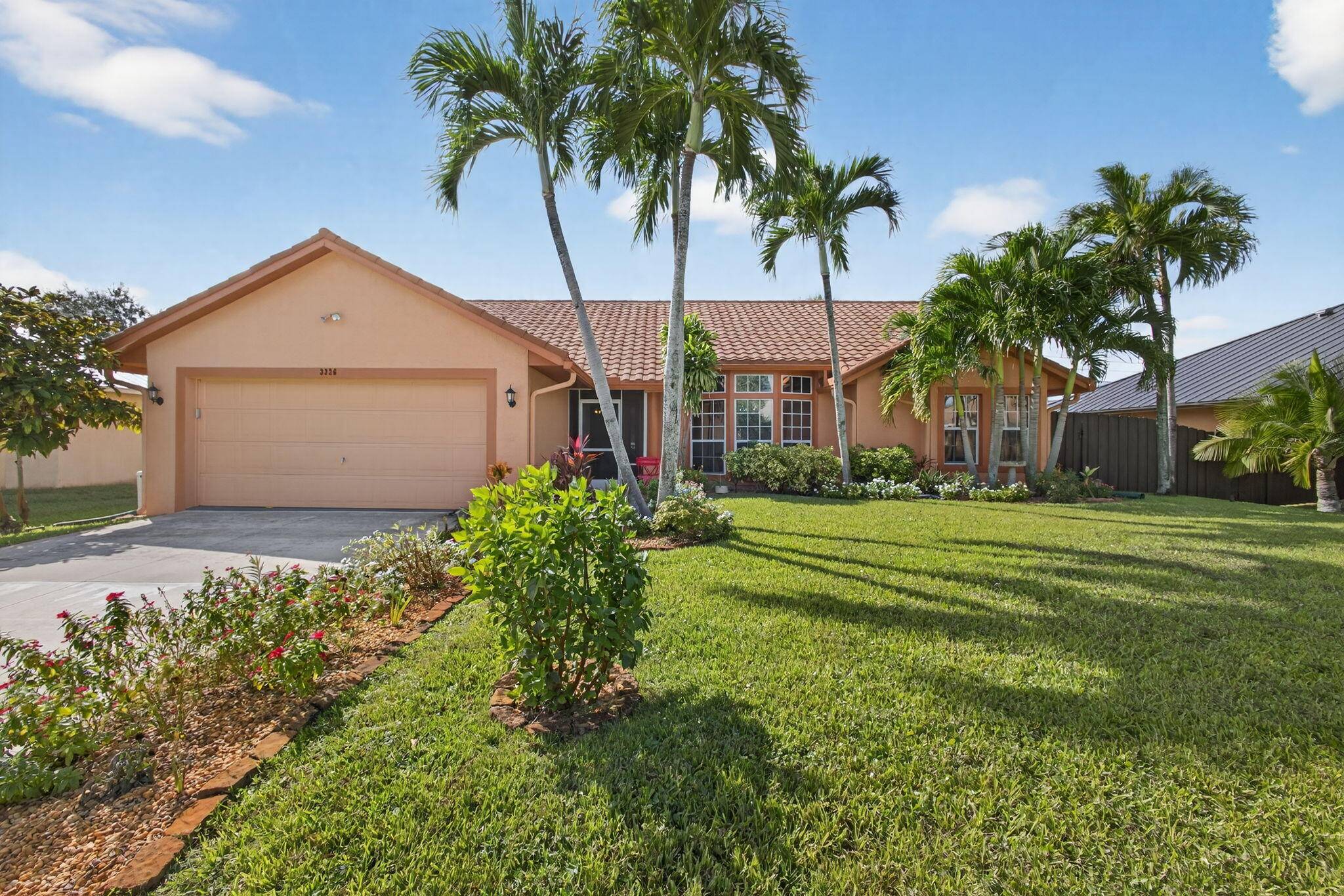 Beautifully updated 3BR 2BA pool home with 2 car garage and tons of recent upgrades !