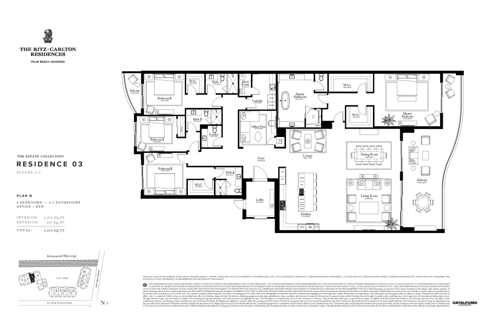 Move In Early Next Year, construction is ahead of schedule at The Ritz Carlton Residences, Palm Beach Gardens.