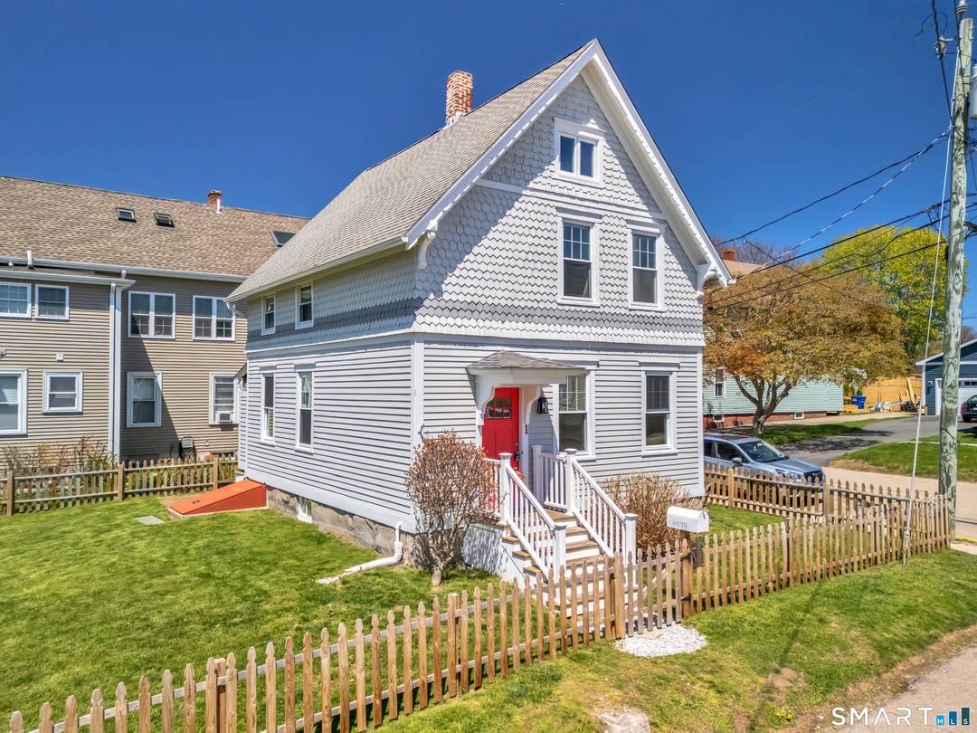 Tucked away on a quiet street in Stonington Borough, this beautifully remodeled Colonial blends timeless charm with modern updates.