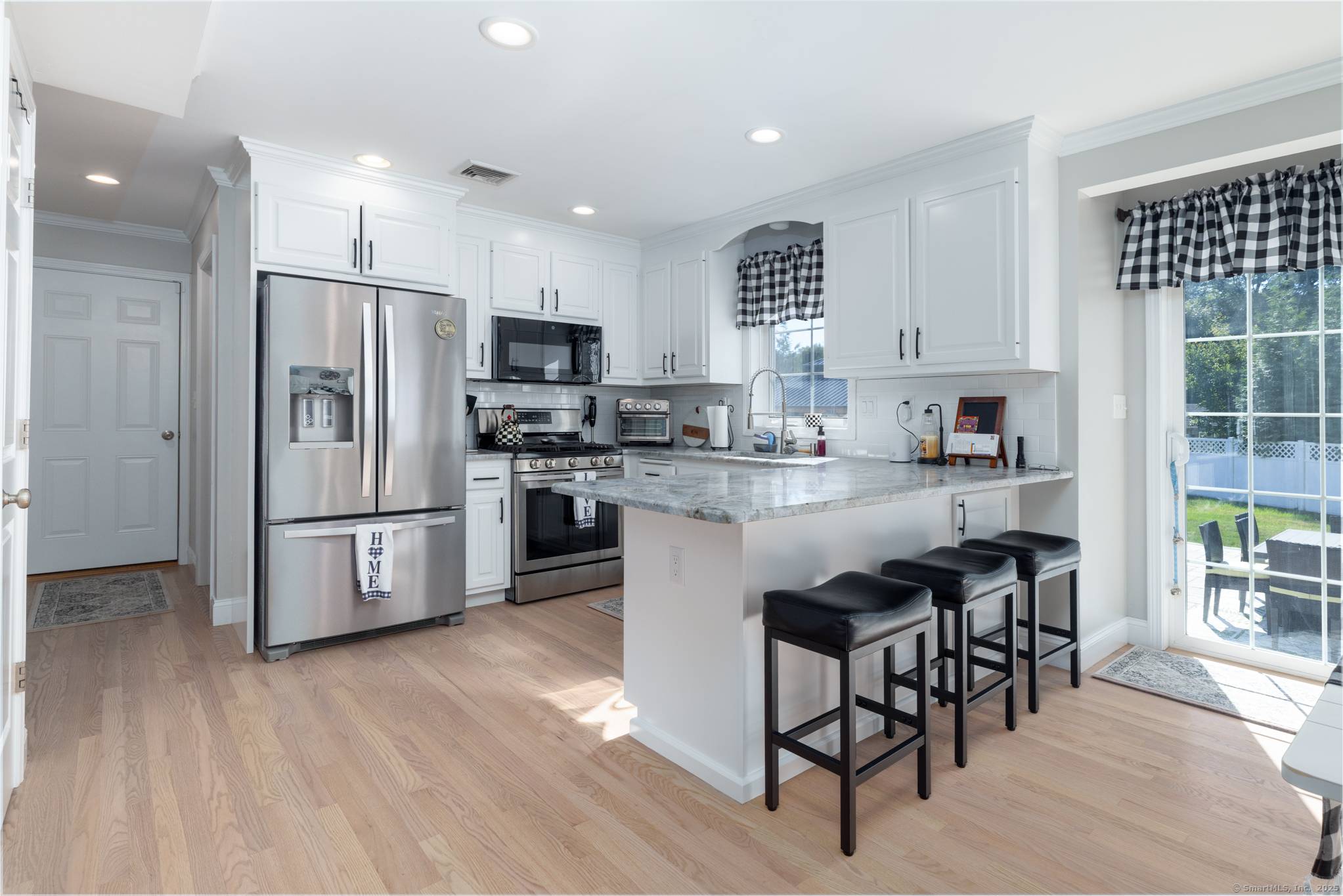 Light and bright best describes this home.