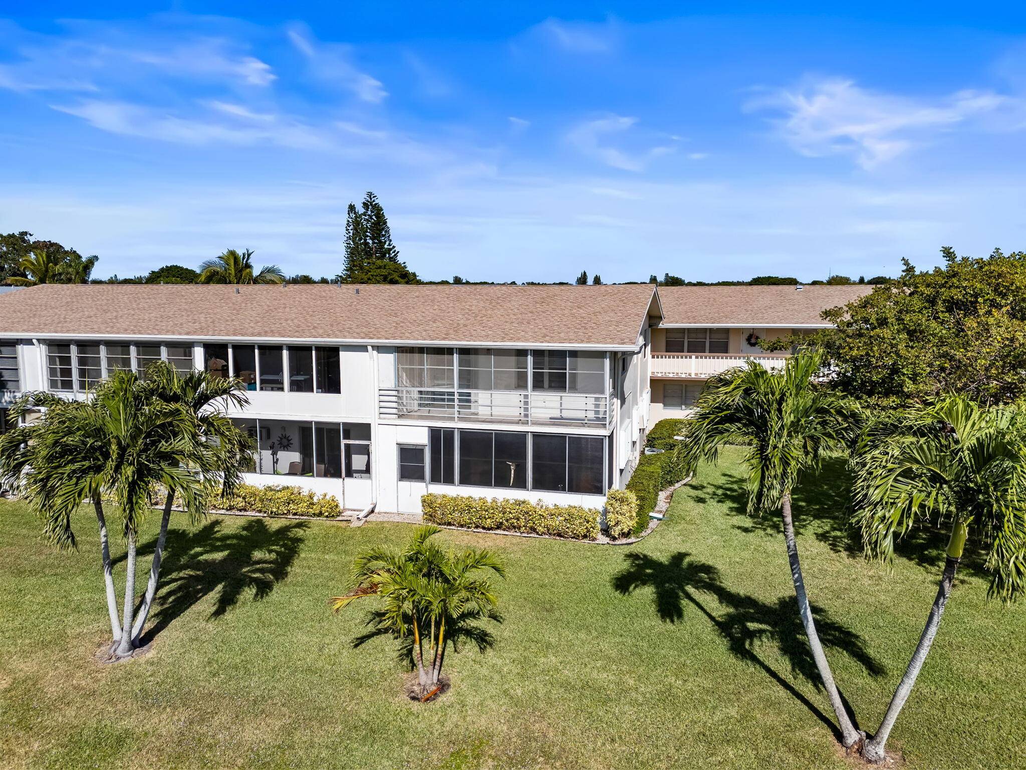 Updated 2 bedroom, 1. 5 bathroom corner unit in the 55 gated community at Century Village.