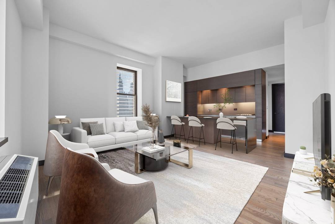 Welcome to this stunning 2 bedroom, 2 bathroom condo perched on the 29th floor of 20 Pine St.