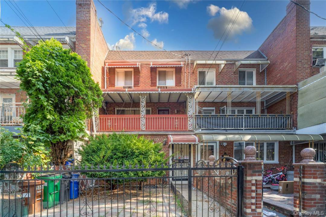 This two family brick home is located in Canarsie, Brooklyn.