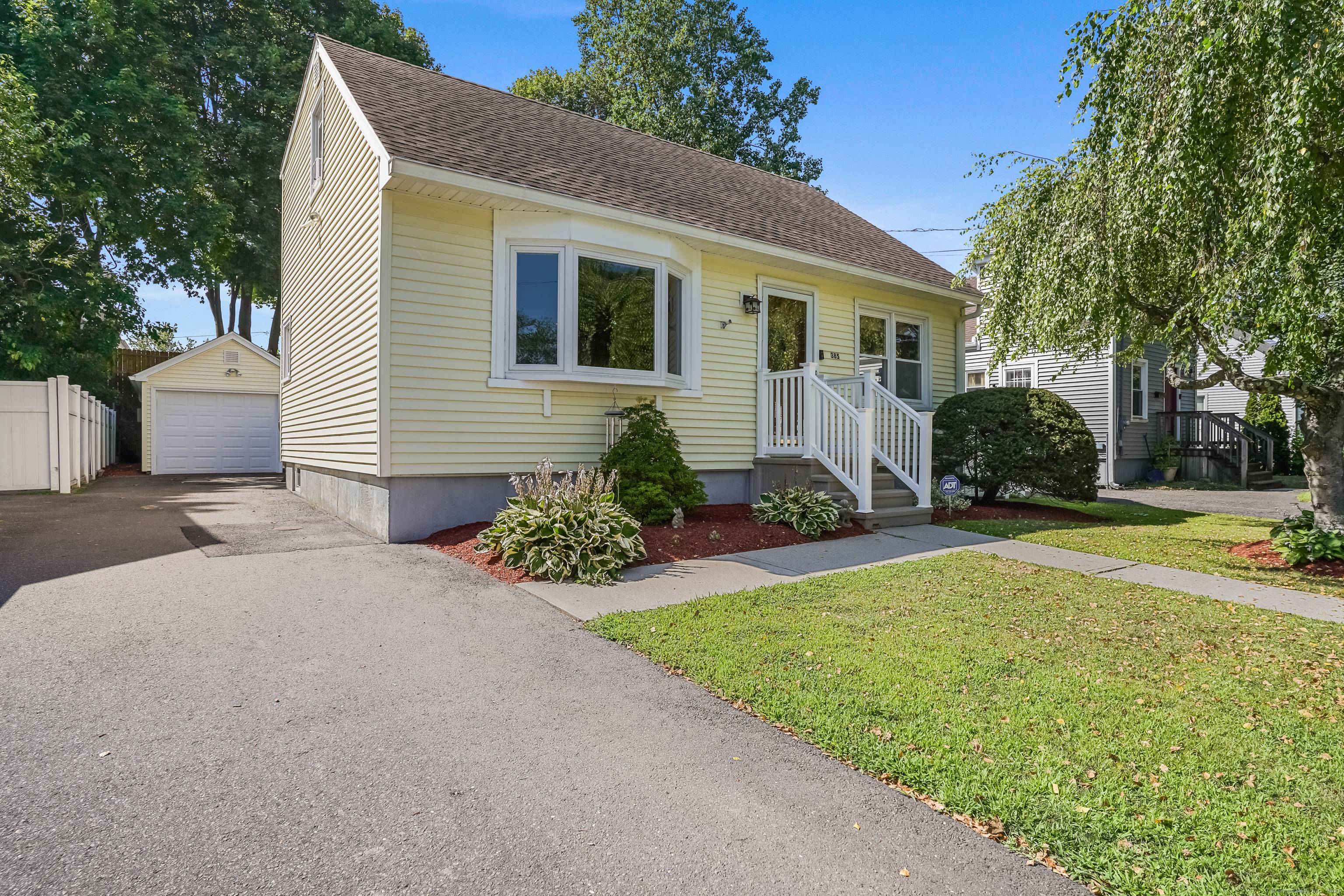 Approximately 1500 square feet of thoughtfully designed living space await in this well appointed house.