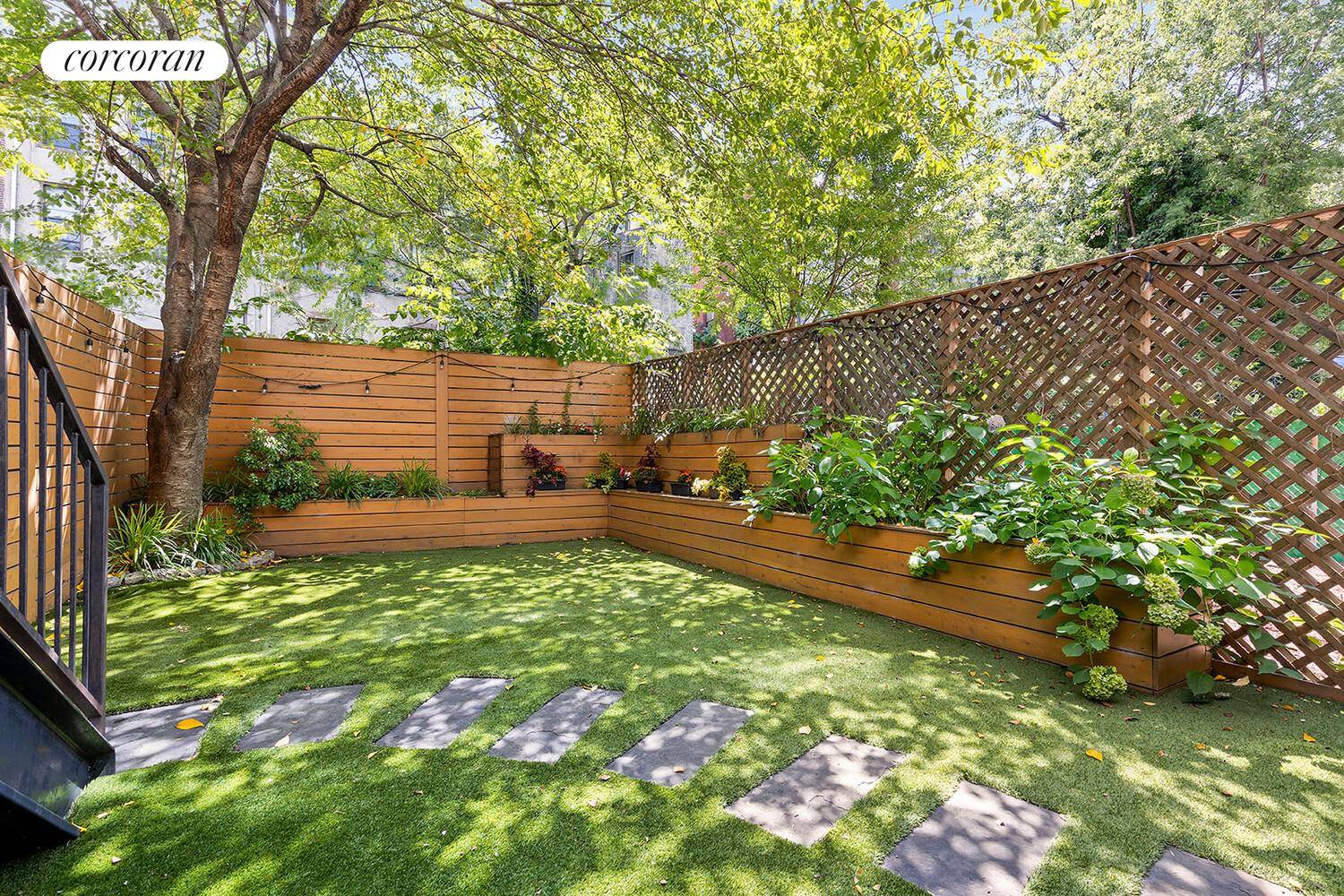 A rare blend of preserved prewar detail and thoughtful modern renovation, this 20' wide brownstone in prime historic Bed Stuy offers remarkable flexibility.