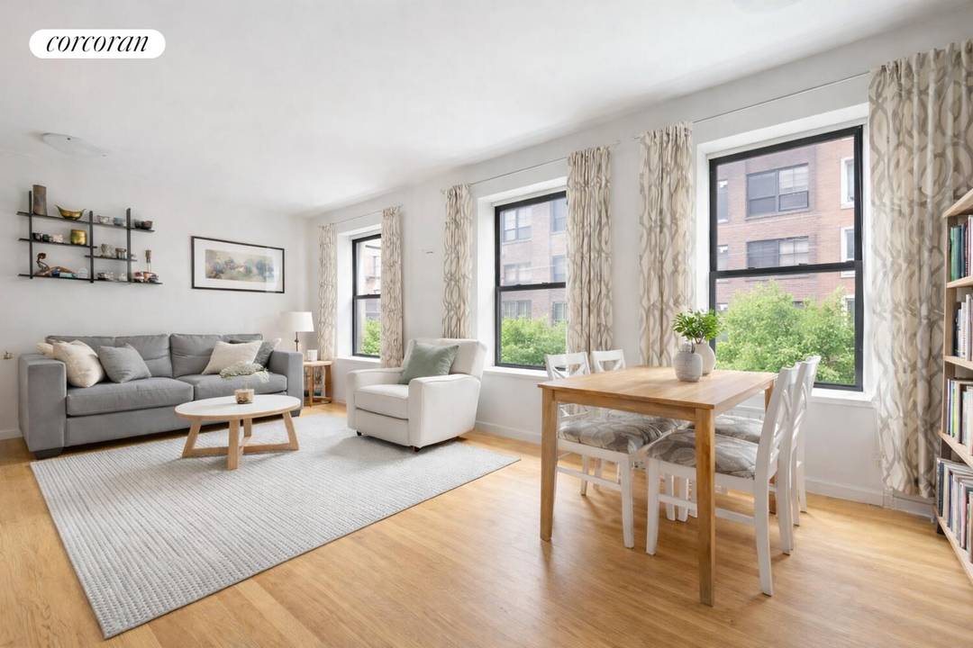 Set on a quiet, tree lined block in the heart of the Upper West Side, apartment 4B offers a rare opportunity to own a true 2 bedroom, 2 bath condo ...