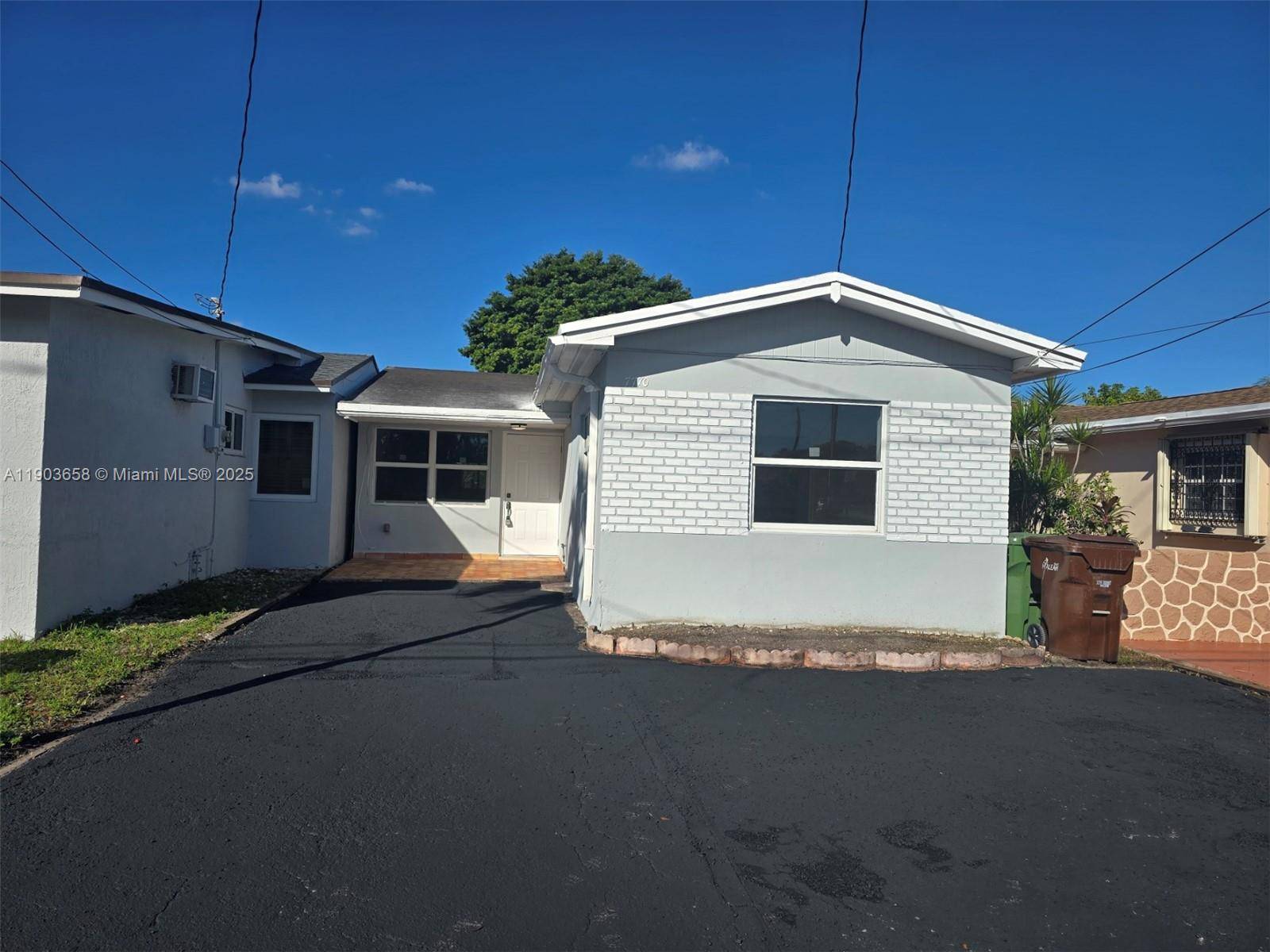 Remodeled one story house.