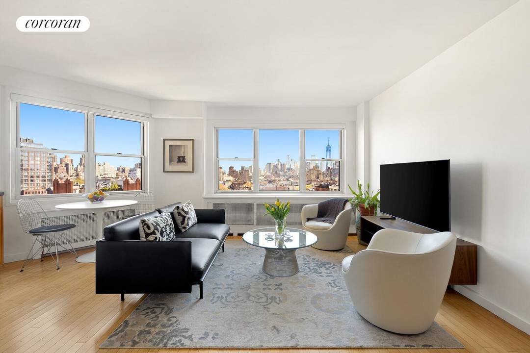 Experience quintessential New York City living at 14 Horatio Street, 12J, in the heart of the West Village.