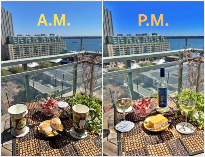 This 1 Bedroom boasts Views of the LAKE from ALL Windows.