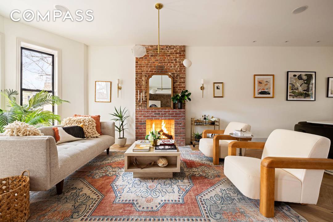 Introducing 1102 Prospect Place, a charming two family townhouse set on a quiet, tree lined block in the heart of Crown Heights.