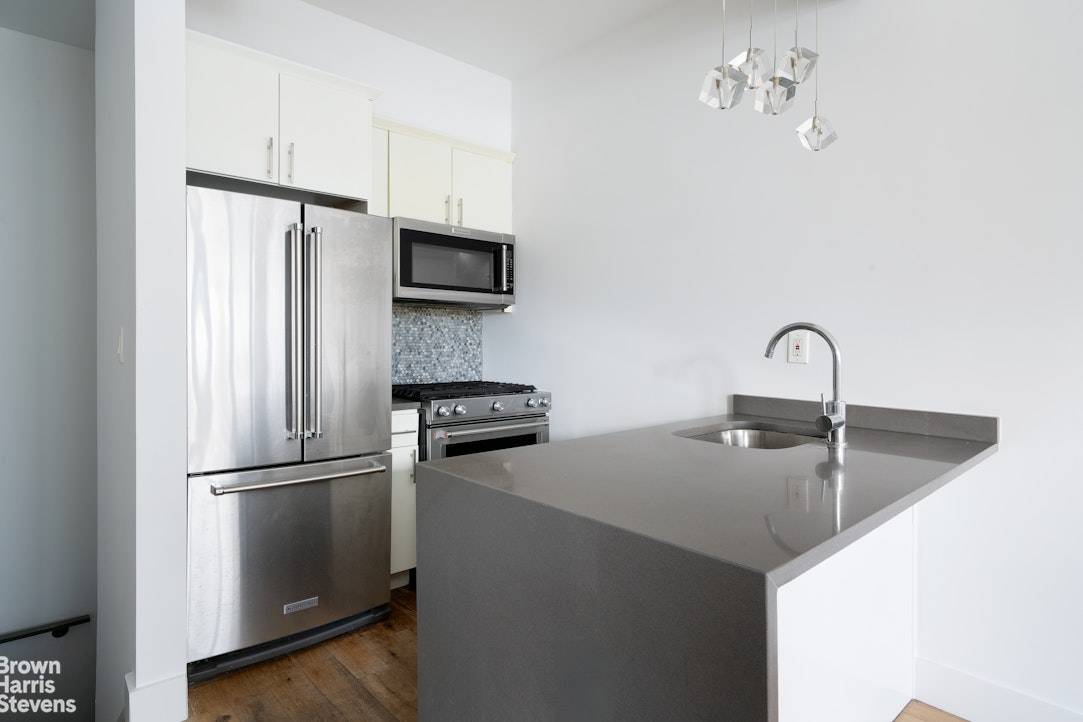 Welcome to Residence 1A at 1276 Dekalb Avenue, a spacious duplex home in a modern 8 unit boutique condominium perfectly positioned in the heart of Bushwick.