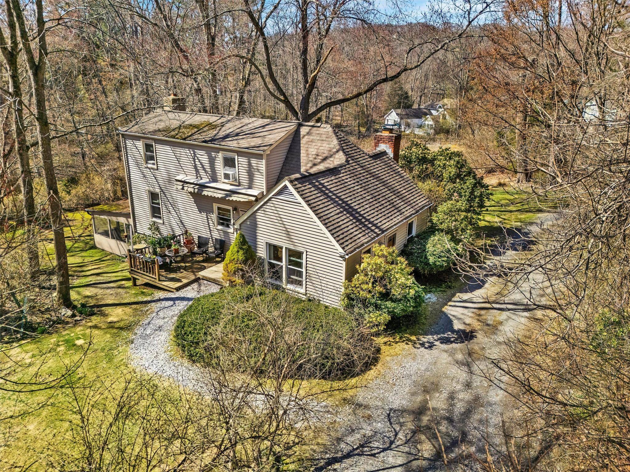 Endless Potential in the Heart of Bedford Village Tucked away on a quiet, tree lined country road just moments from the historic Bedford Village Green, this rare offering presents an ...