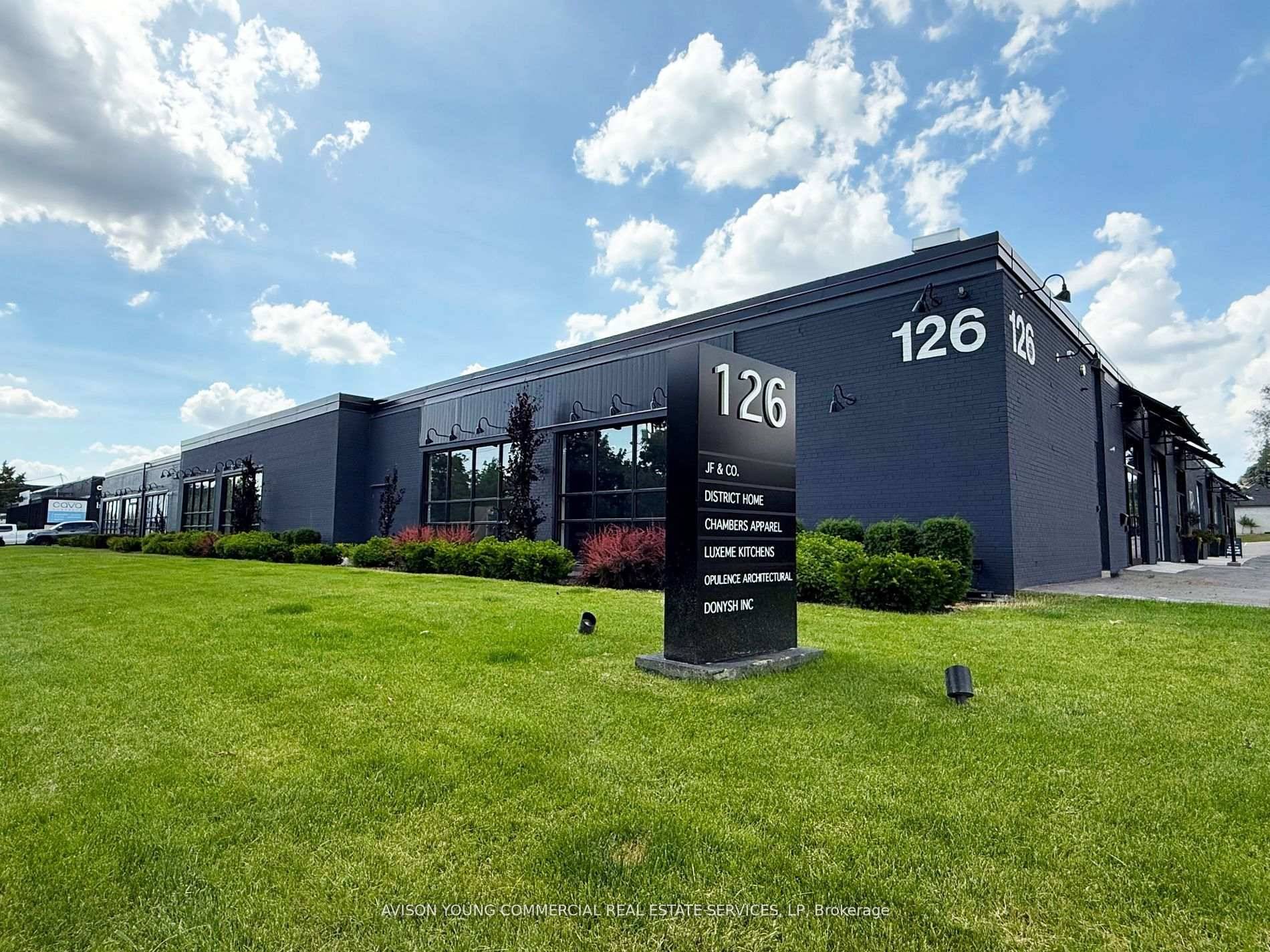Beautifully designed and bright corner showroom available immediately !