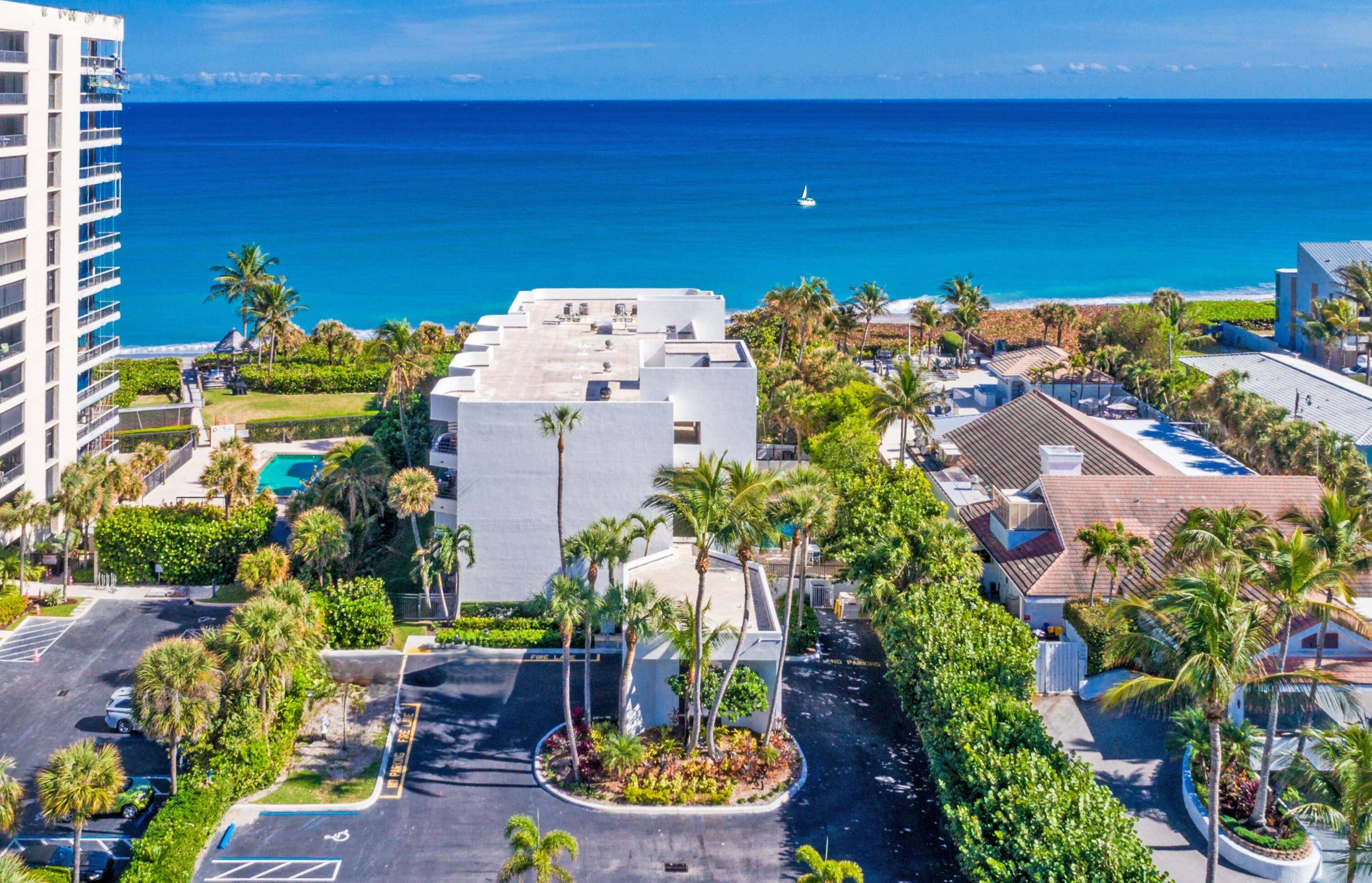 Discover paradise in this Juno Beachfront 2 bed, 2 bath condo in a boutique building.