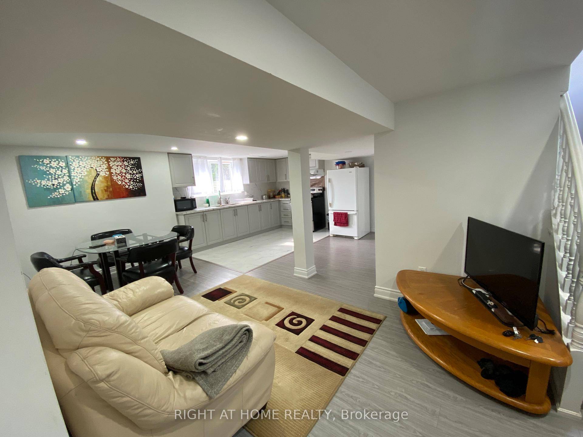 Bright and spacious unfurnished or furnished lower apartment.