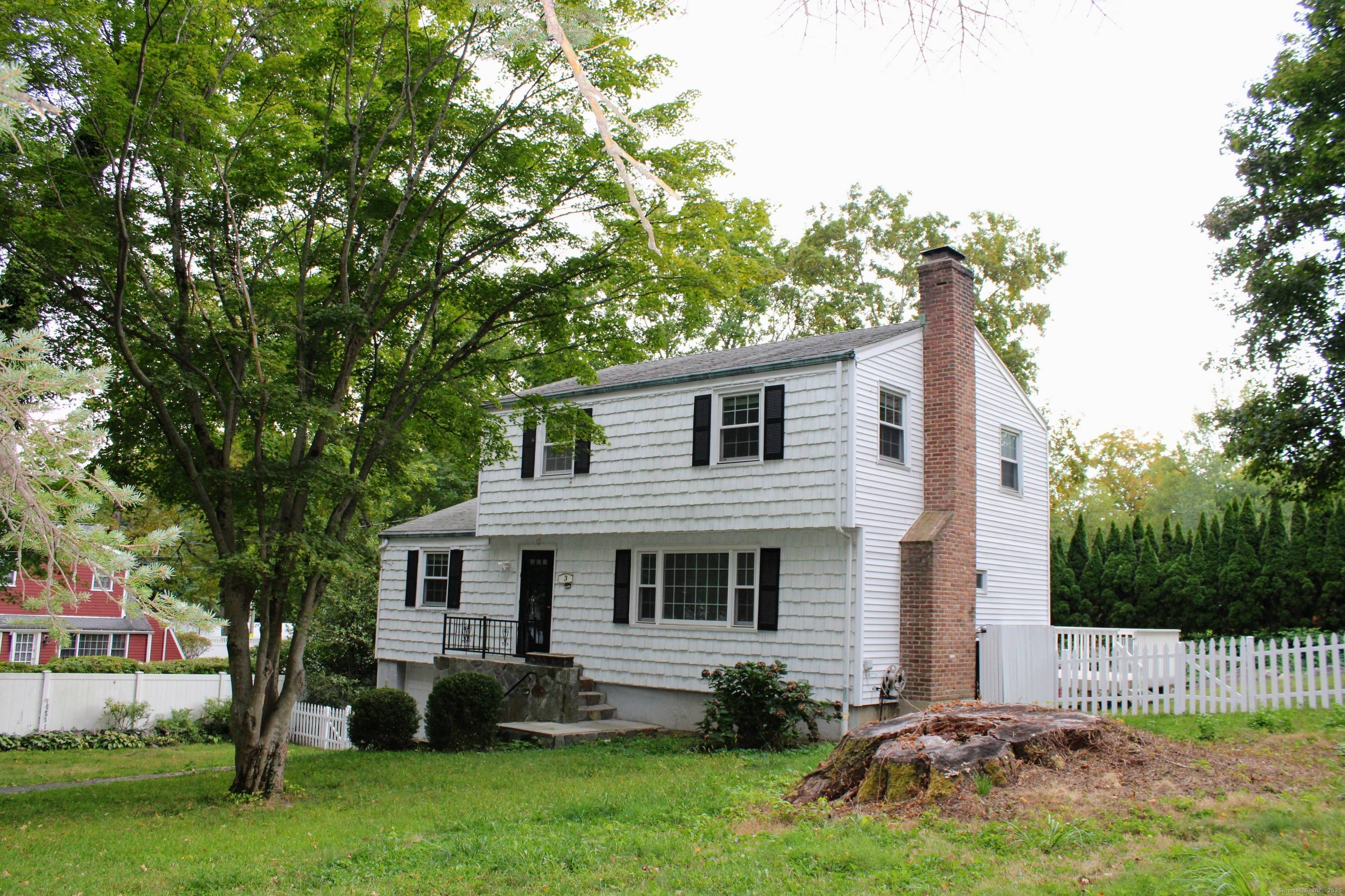 Welcome to 3 Woodley Lane, a spacious 4 bedroom, 2 1 2 bathroom home set on a quiet private lane in one of Norwalk's most walkable neighborhoods.