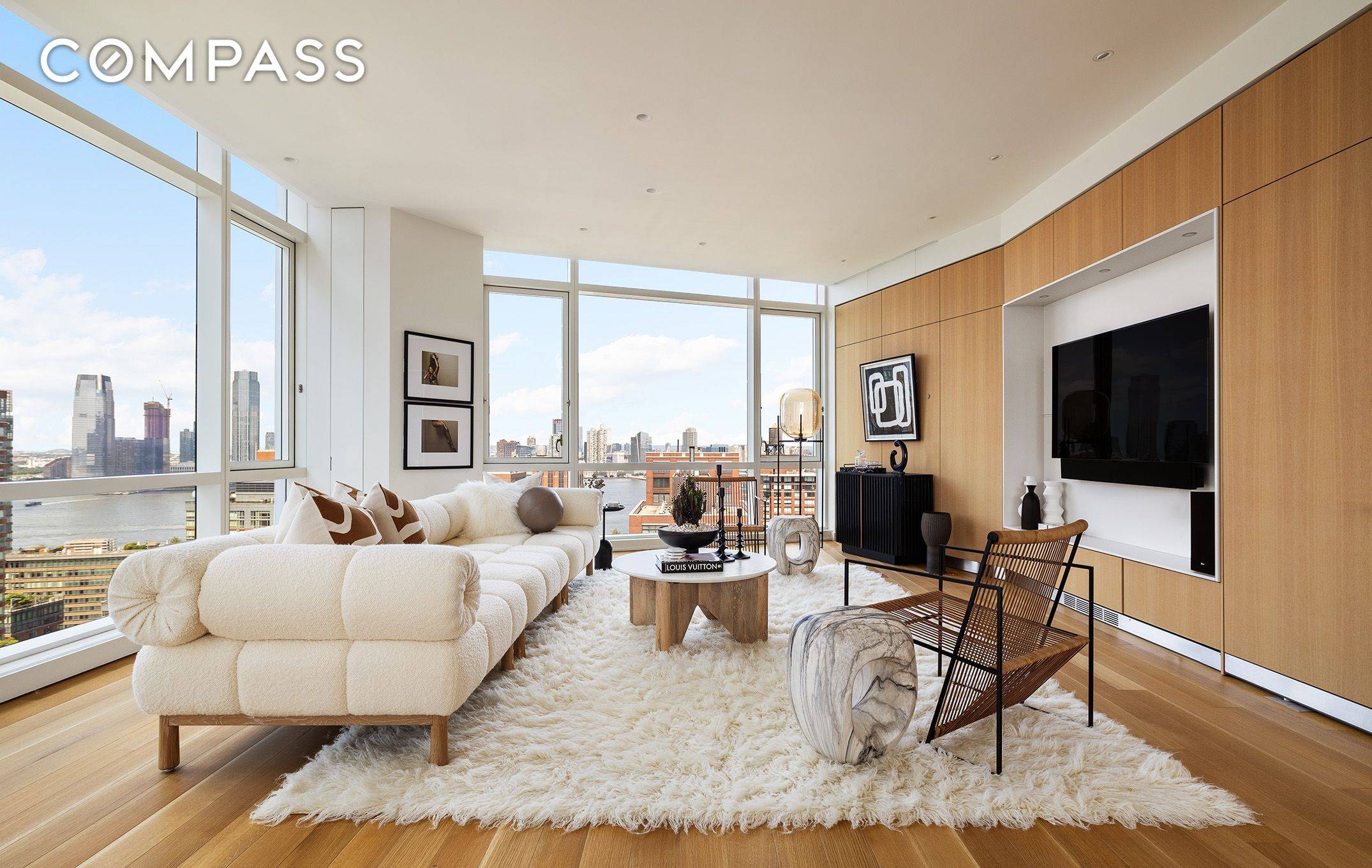 New to Market Designer Tribeca Penthouse Sweeping Views, New Dev Quality Finishes Crestron amp ; Lutron Soaring above Tribeca with panoramic exposures to the south, west, and east, Penthouse A ...