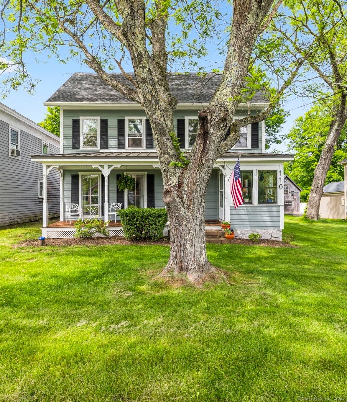 This beautifully restored antique colonial blends historic charm with thoughtful modern updates.