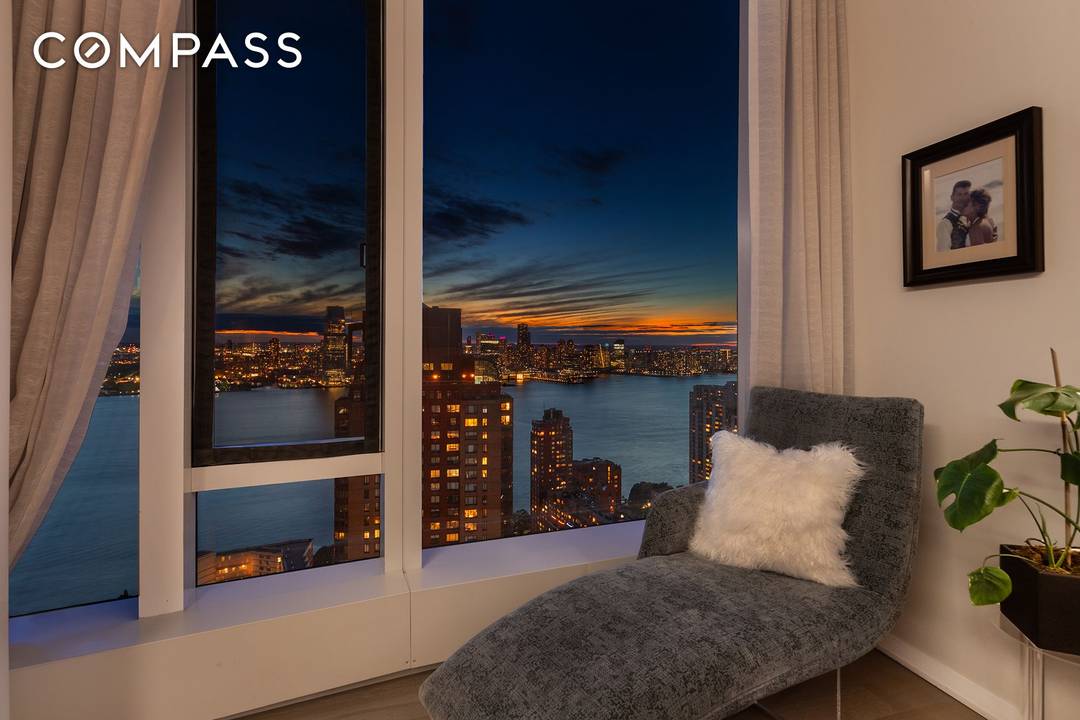 Perched high above the pulse of downtown Manhattan, this extraordinary 2, 669 square foot residence offers an inspiring blend of modern luxury, custom craftsmanship, and cinematic views stretching across New ...