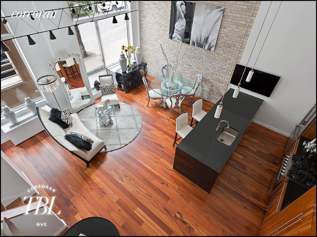 Unique Pristine 2BR 2A 1 2BA Townhouse Duplex w Expansive Private Terrace Original Owners Private Parking offered at additional purchase 421a Tax Abatement Elegant Custom One of a Kind 1, ...