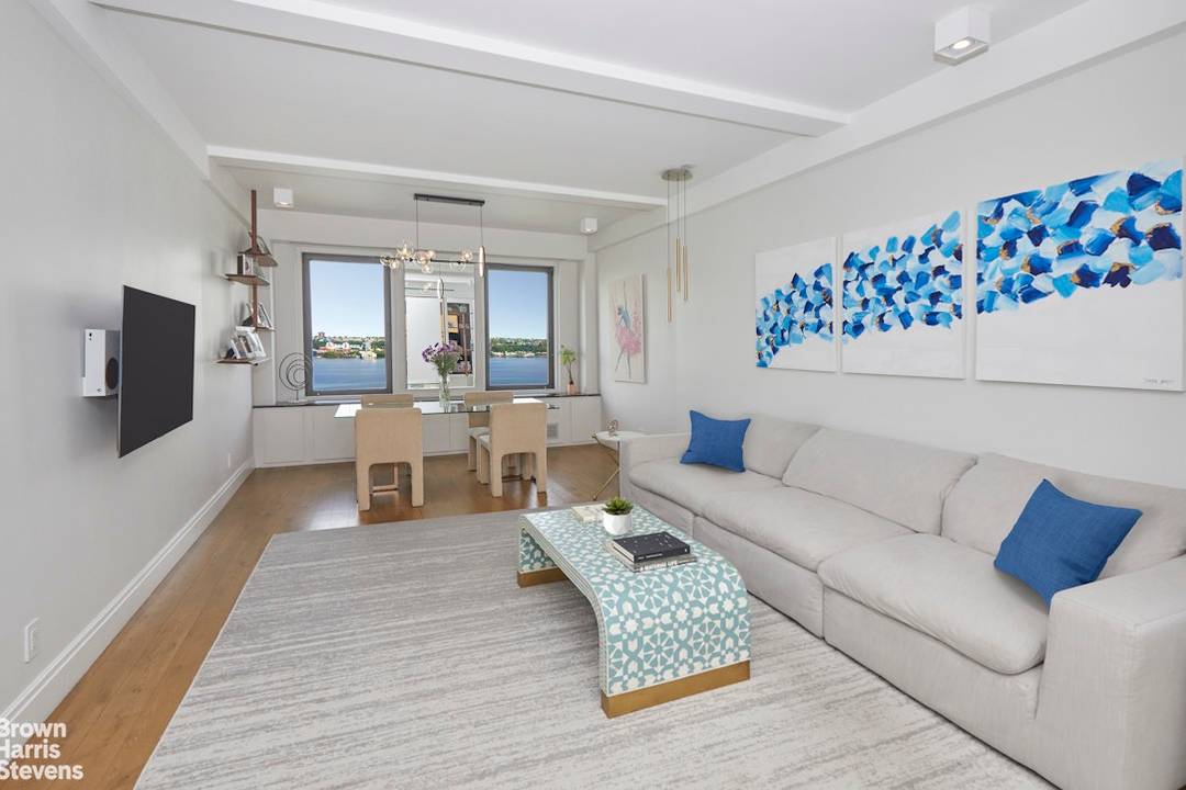 This beautifully renovated three bedroom, two bathroom co op on the upper west side seamlessly blends classic prewar charm with modern luxury.