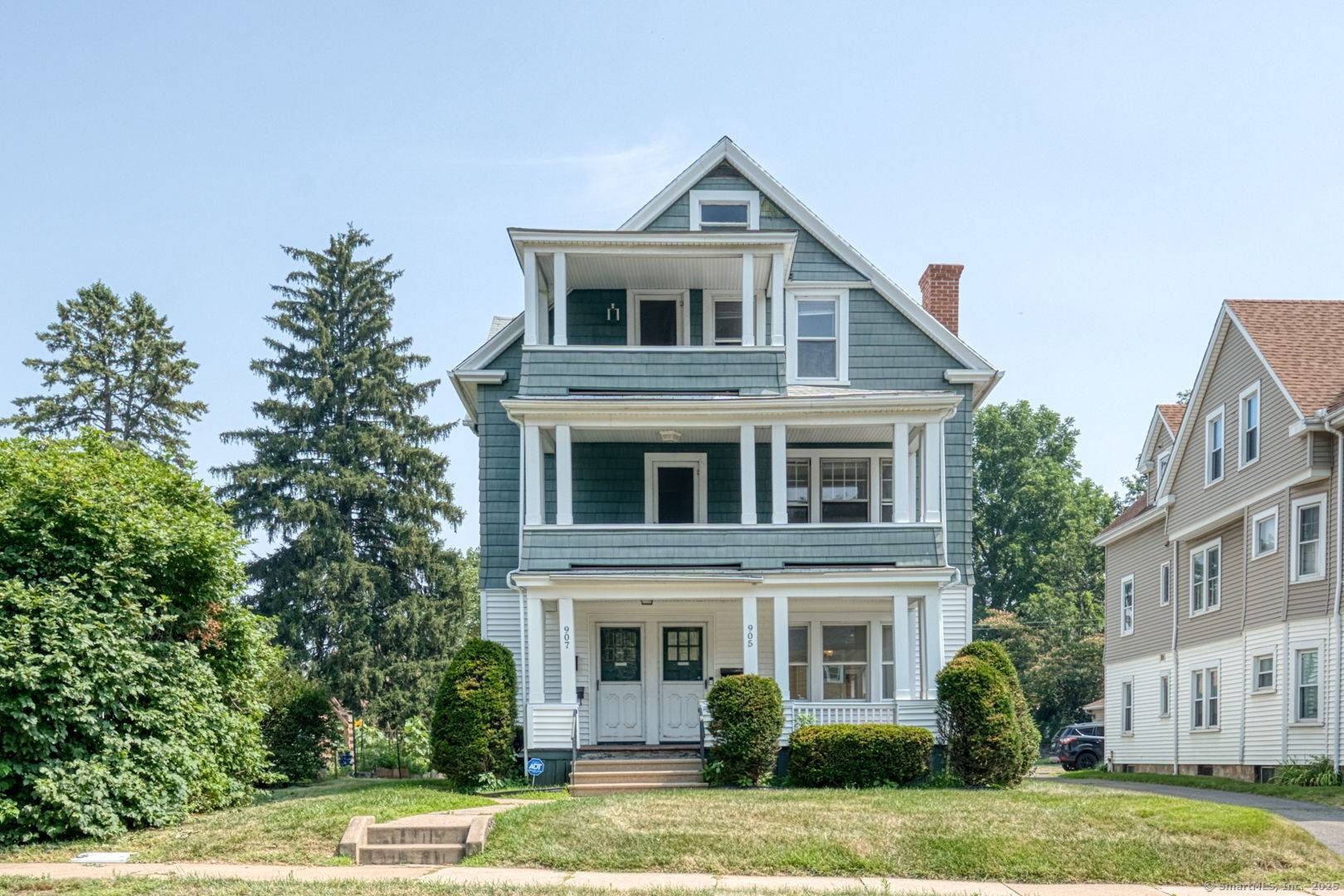 Pride of ownership shines throughout this well maintained West End 3 family home, owned by the same family for over 70 years !