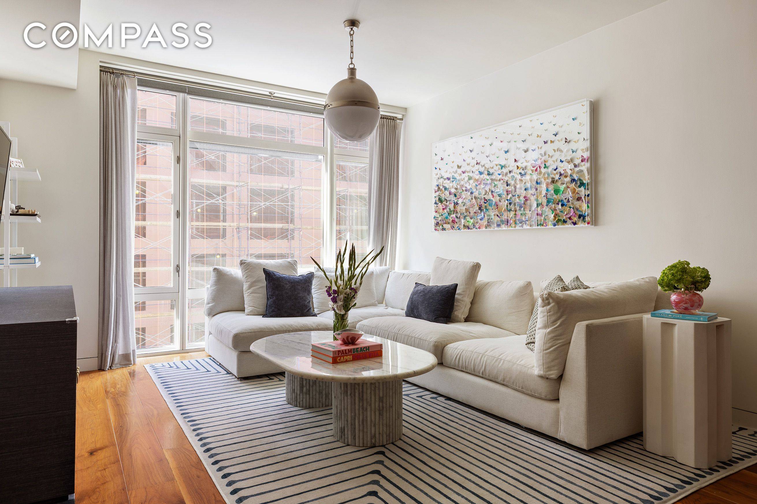 Set on one of most desirable of the cast iron blocks in central Chelsea, comes this stunning, floor through, 2bed 2bath 24 hour Doorman Condominium.