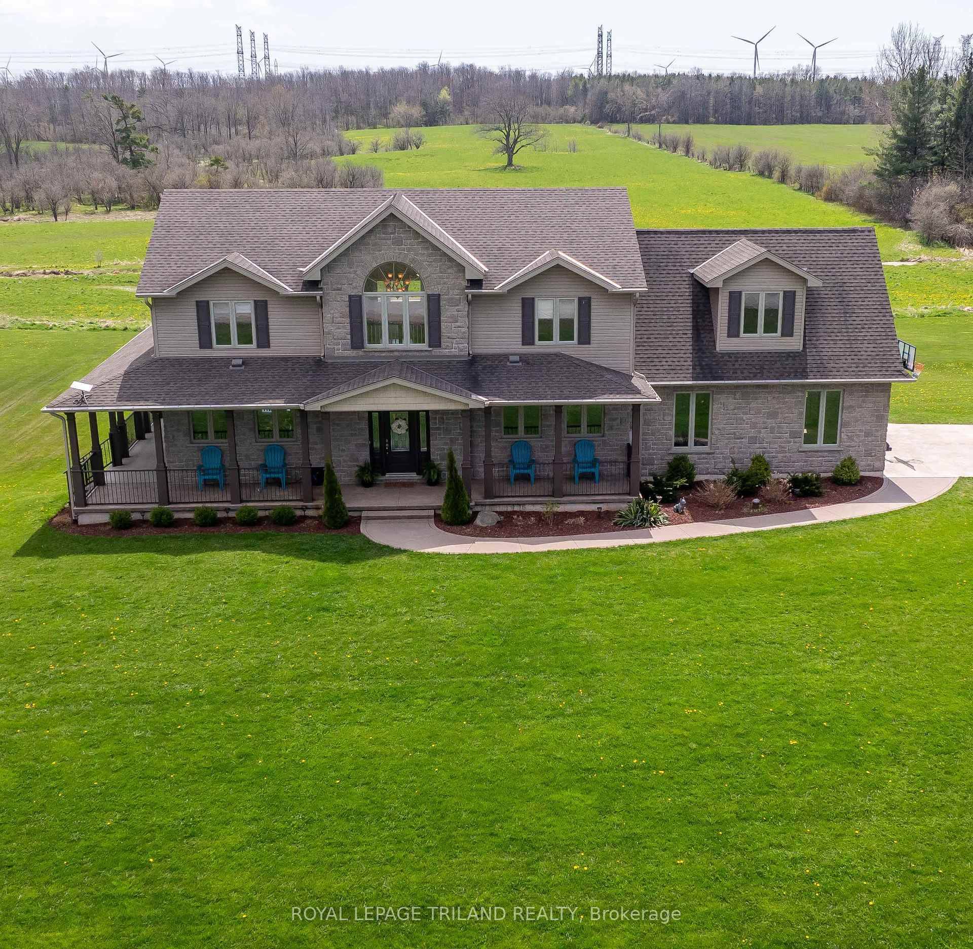 Tiverton 73 on Willow Creek 73 acres 50 workable of Wide open spaces and a fabulous custom built 2 storey dream home.