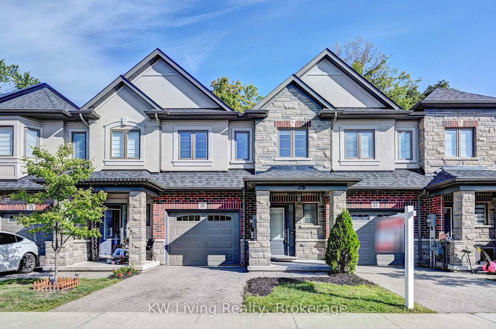 Move In Ready ! Rarely Offered Traditional Townhouse Backing On Green Field With a Large Deck.