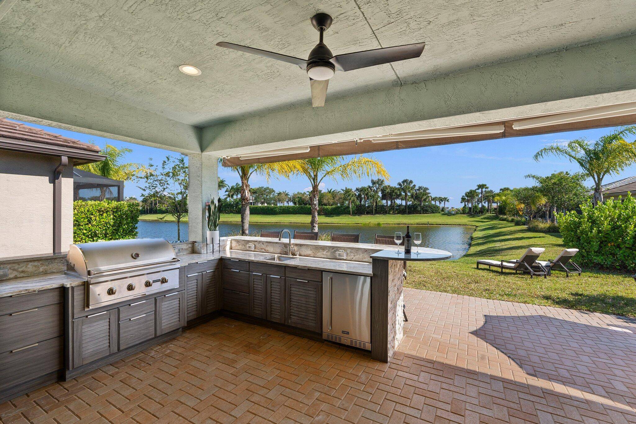 Immaculate 2022 built 2 bed den, 2 bath CBS home in the vibrant 55 lifestyle community of Valencia Grove at Riverland.