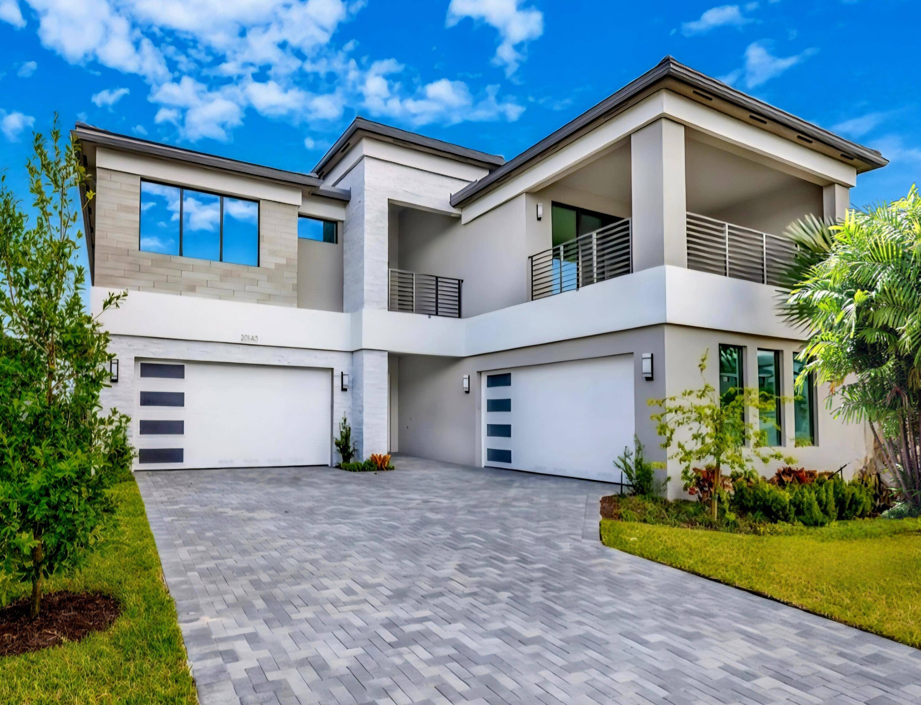Brand new, new lived in, largest GL model the ''Maldives''on the best premier long lakefront lot in the Luxury manned gated community of Lotus Palm.